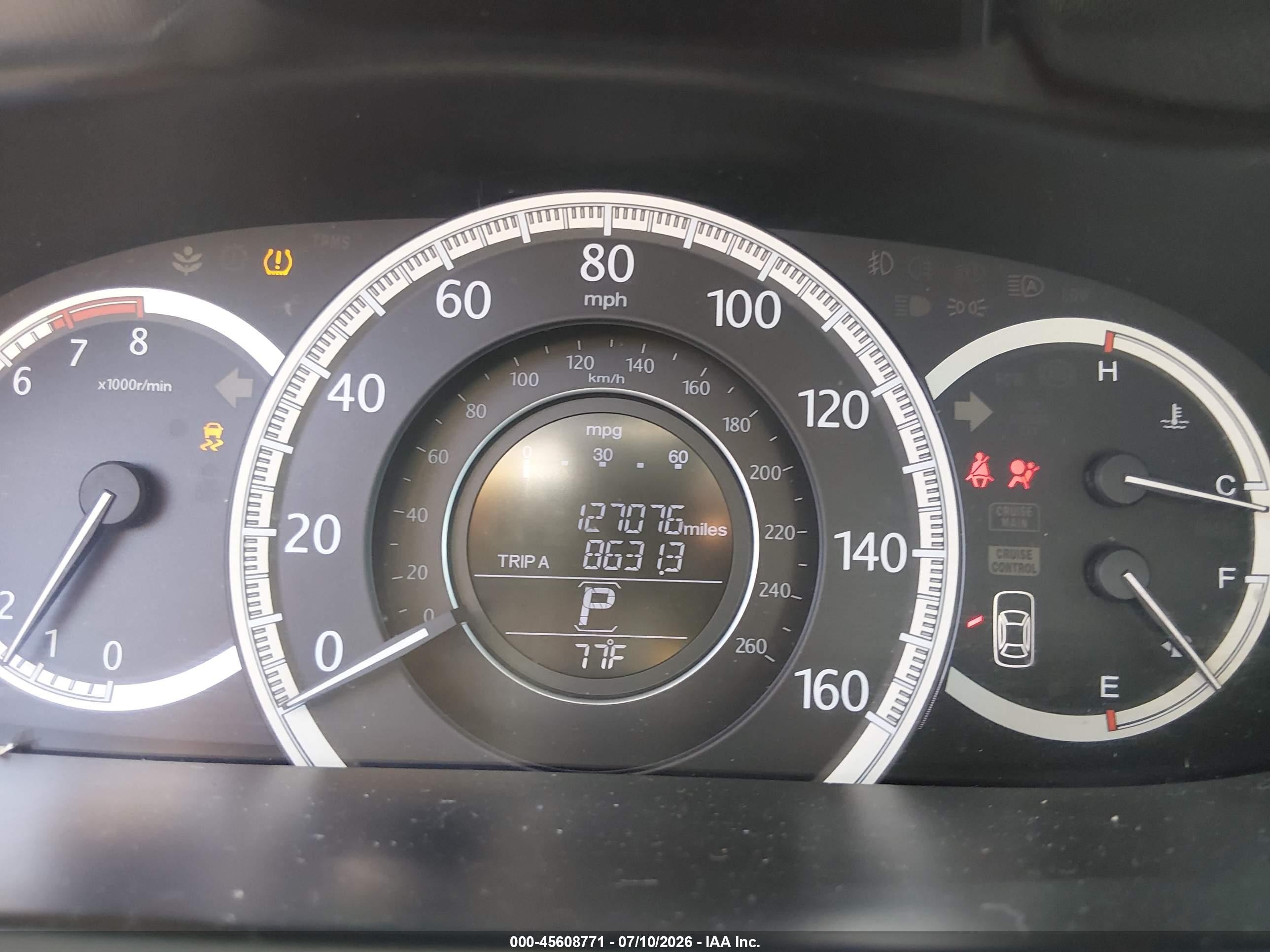 2013 Honda Accord Lx Черный vin: 1HGCR2F38DA103815
