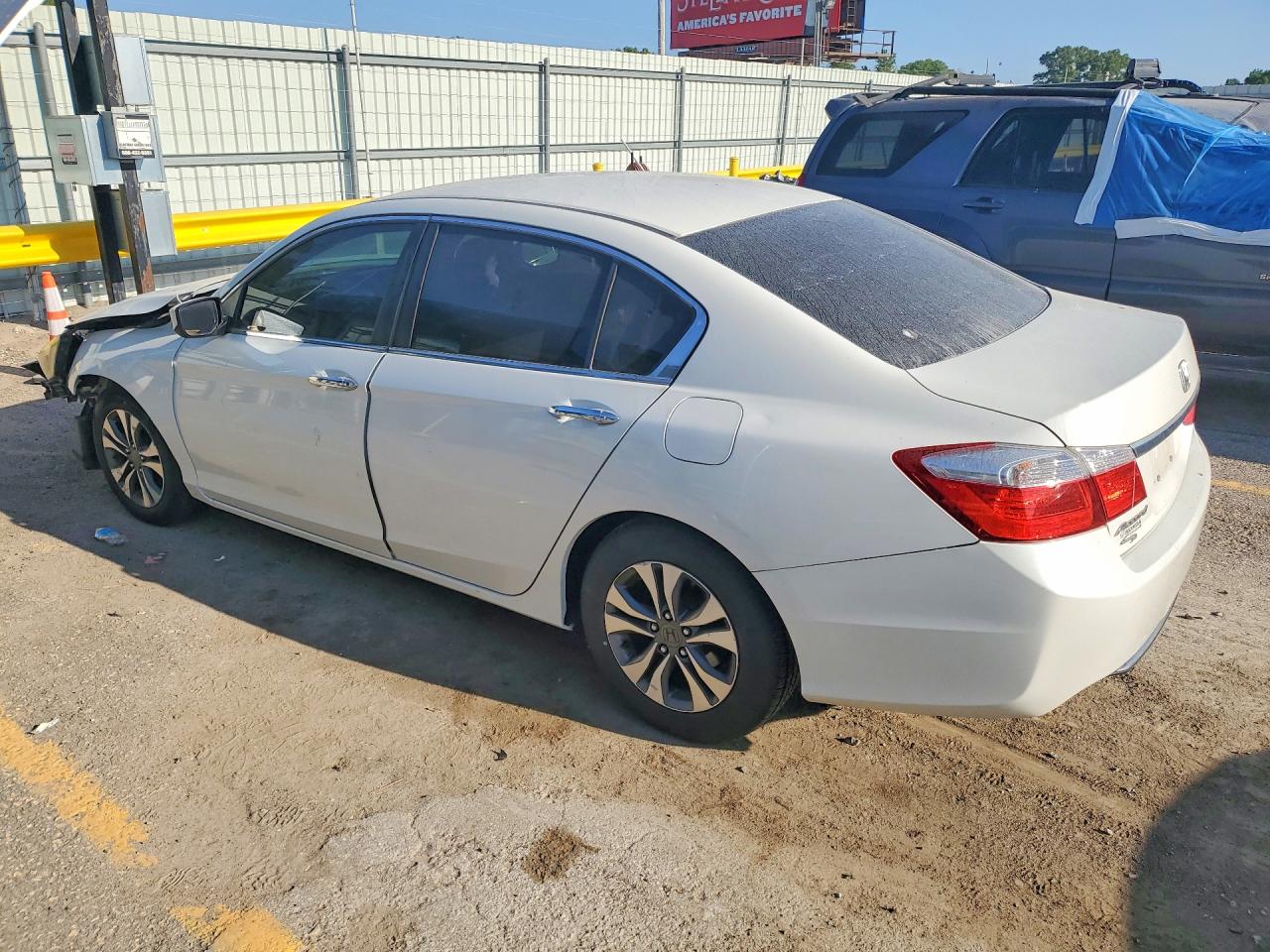 2013 Honda Accord Lx White vin: 1HGCR2F38DA105015