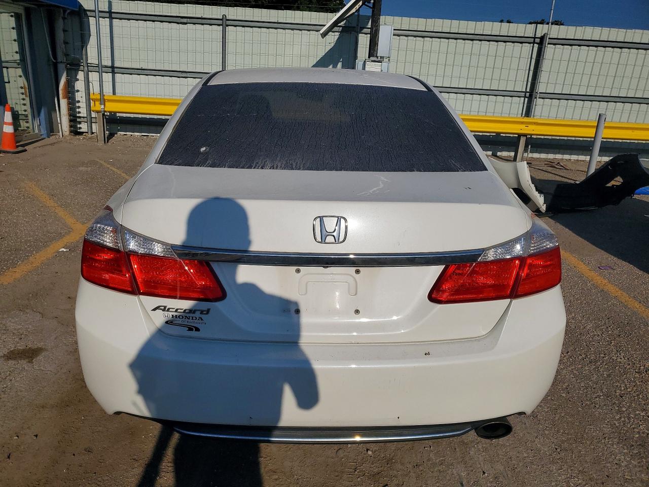 2013 Honda Accord Lx White vin: 1HGCR2F38DA105015