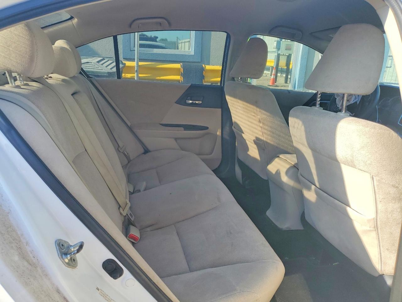 2013 Honda Accord Lx White vin: 1HGCR2F38DA105015