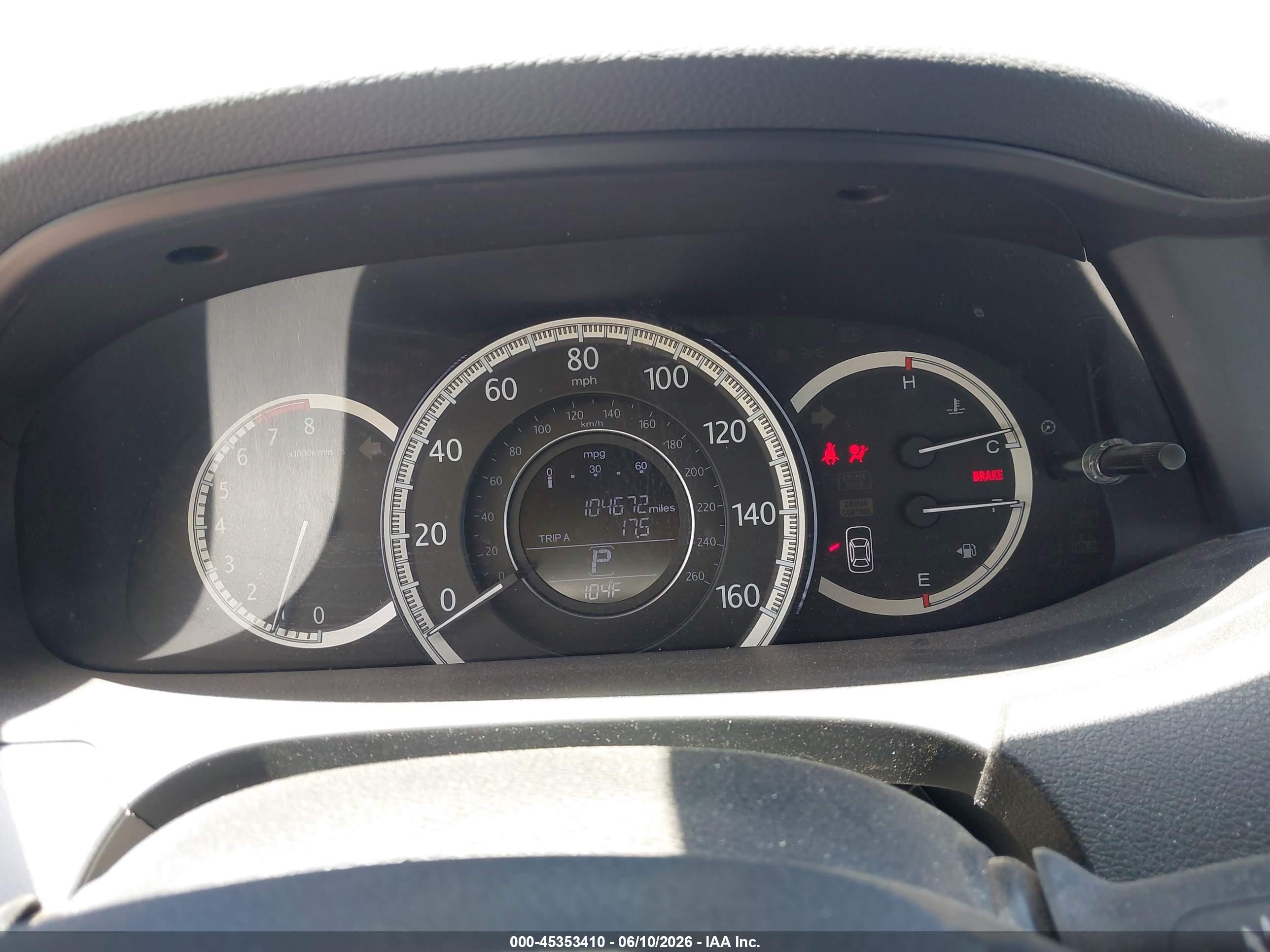 2013 Honda Accord Lx Silver vin: 1HGCR2F38DA144574