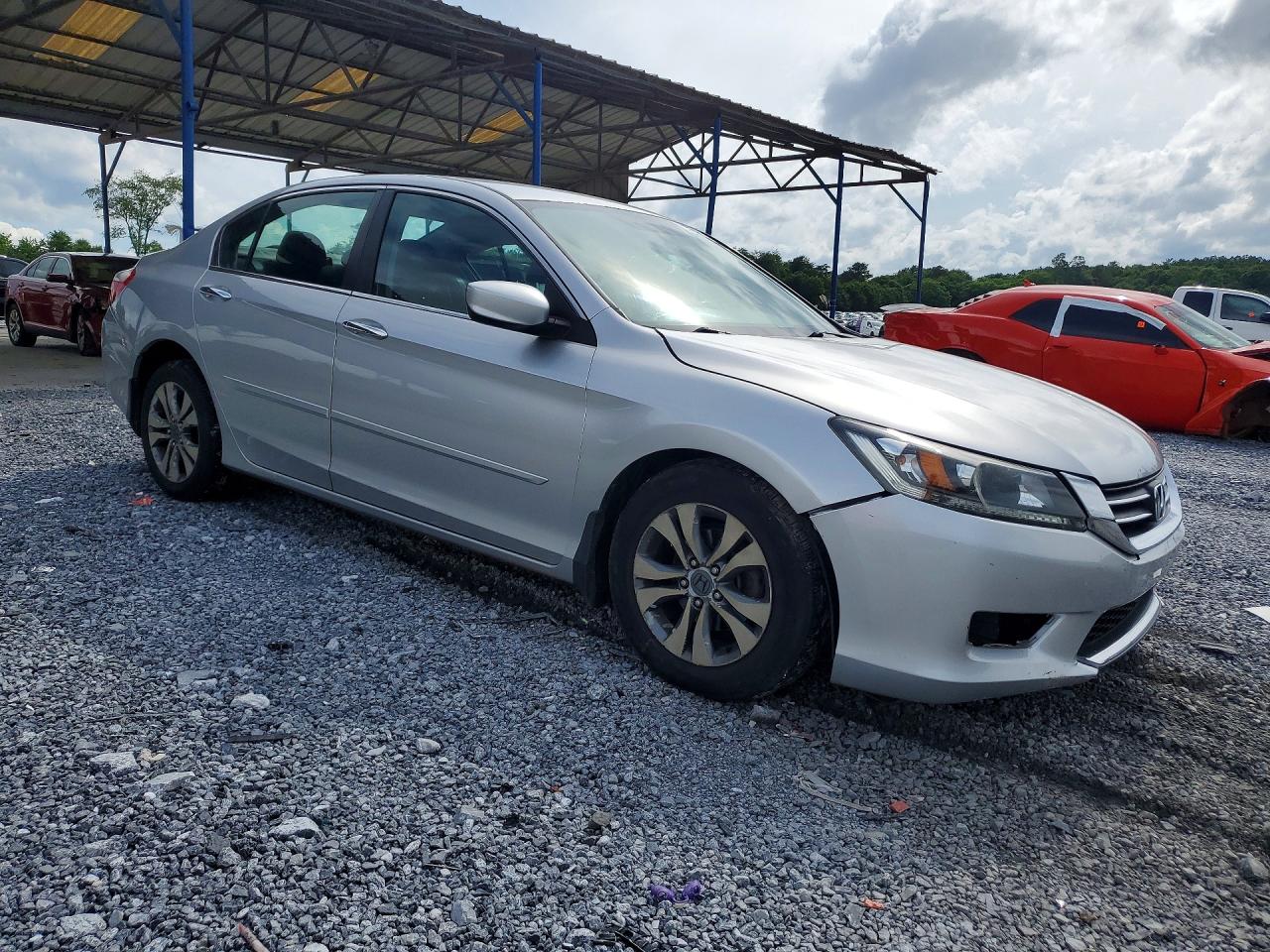 2013 Honda Accord Lx Серебряный vin: 1HGCR2F38DA206040