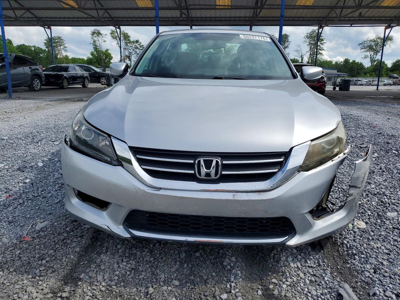 2013 Honda Accord Lx Серебряный vin: 1HGCR2F38DA206040