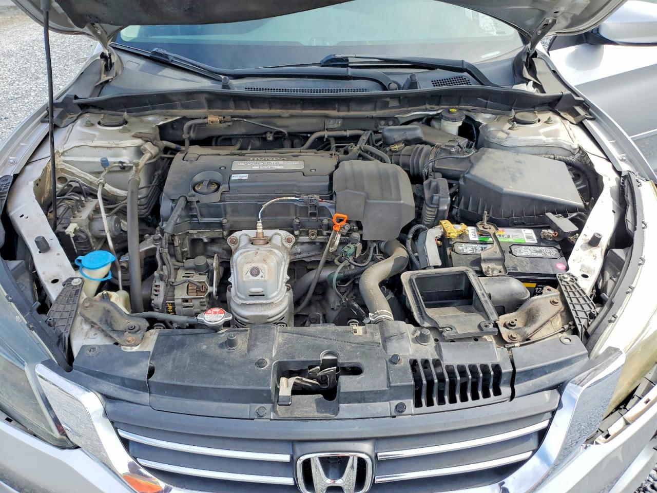 2013 Honda Accord Lx Серебряный vin: 1HGCR2F38DA206040