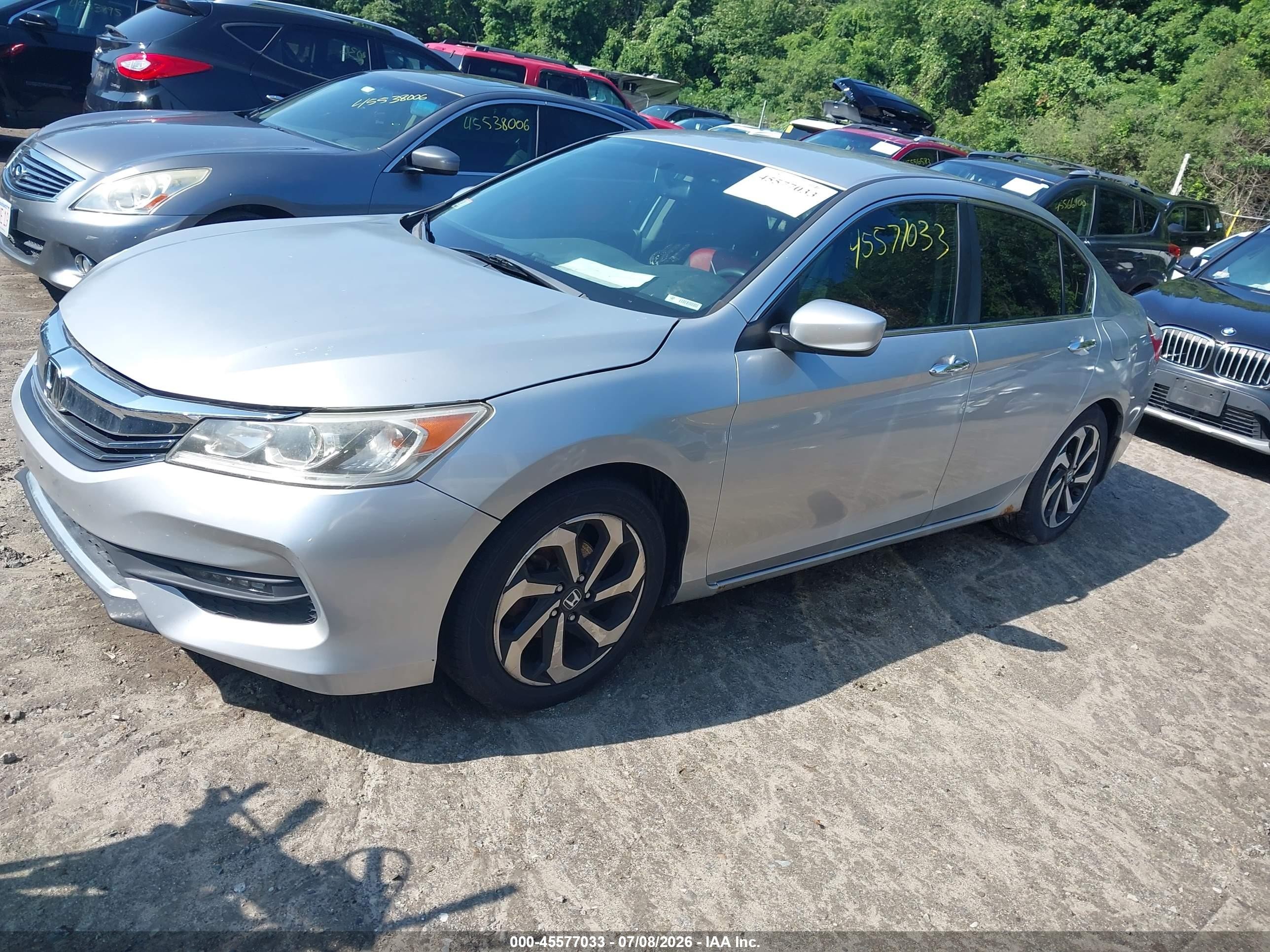 2013 Honda Accord Lx Silver vin: 1HGCR2F38DA233982
