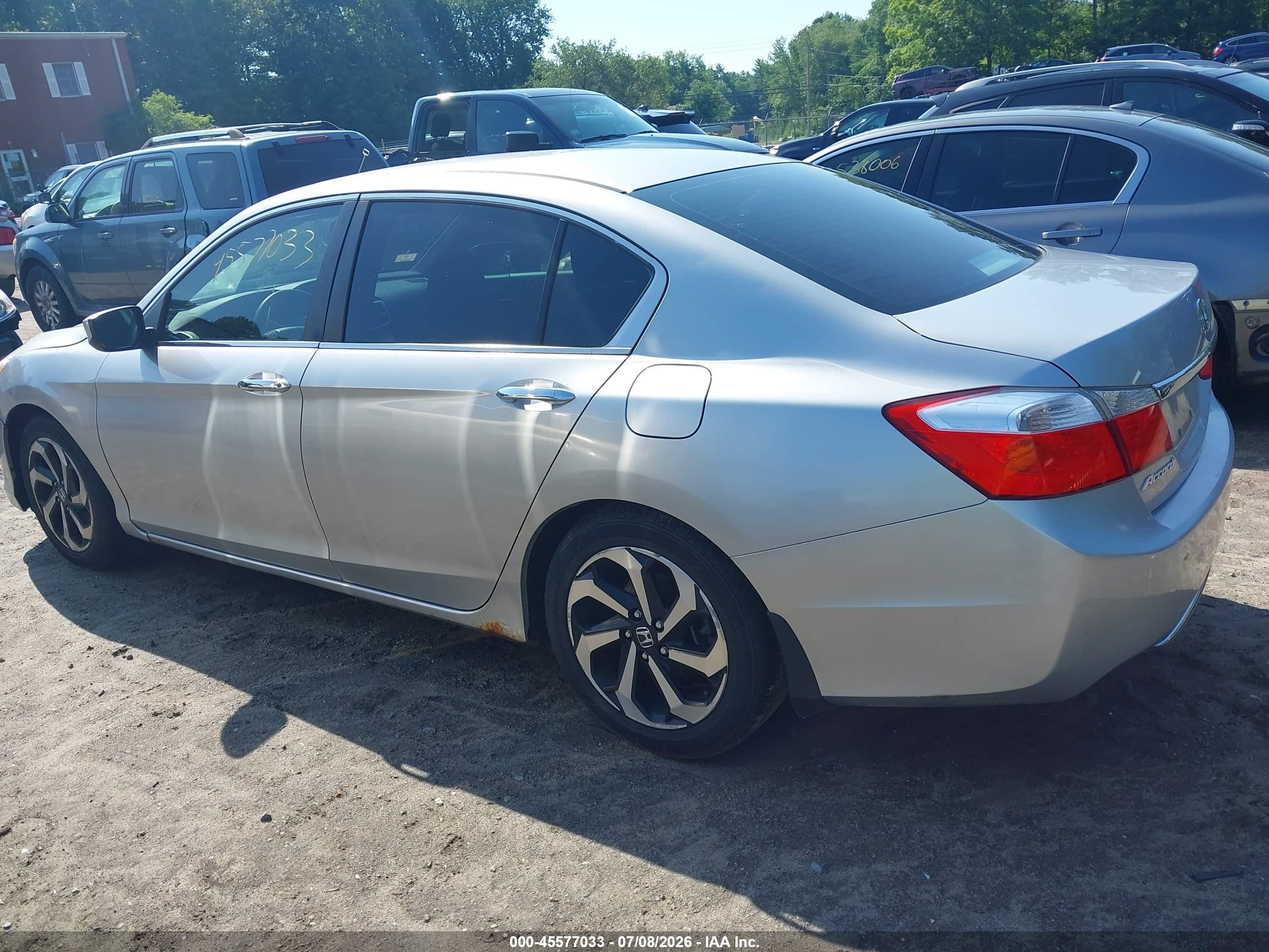 2013 Honda Accord Lx Silver vin: 1HGCR2F38DA233982