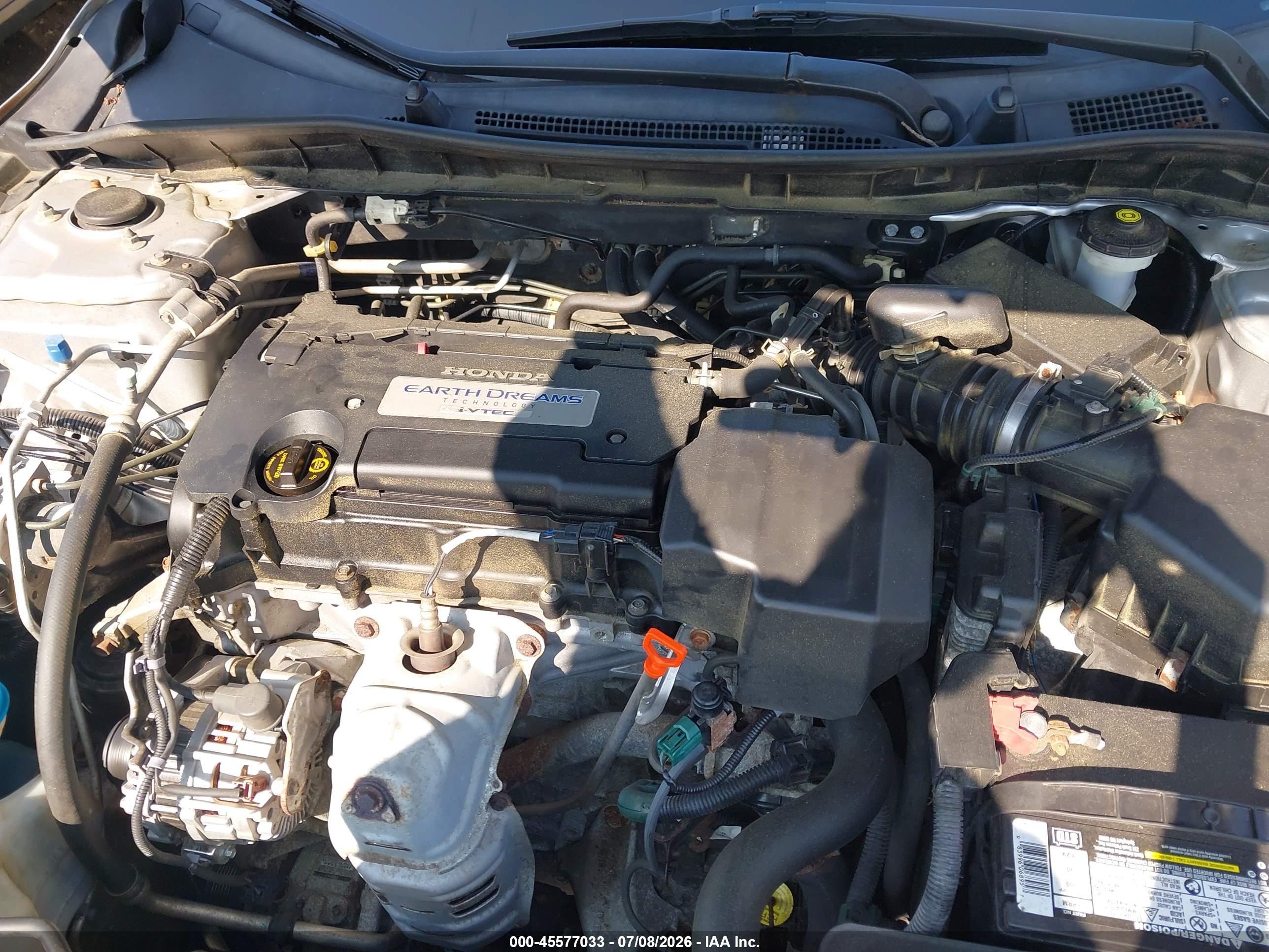 2013 Honda Accord Lx Silver vin: 1HGCR2F38DA233982