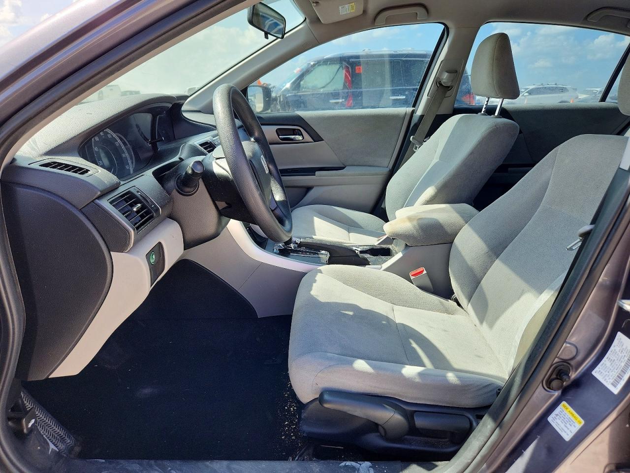 2013 Honda Accord Lx Gray vin: 1HGCR2F38DA236848