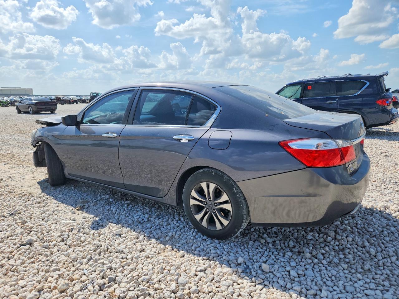2013 Honda Accord Lx Gray vin: 1HGCR2F38DA236848