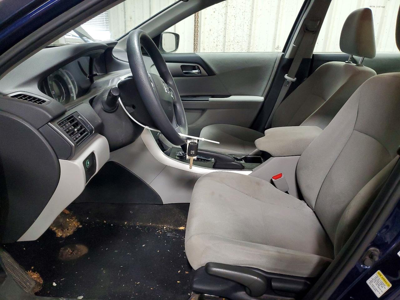 2013 Honda Accord Lx Blue vin: 1HGCR2F38DA241399
