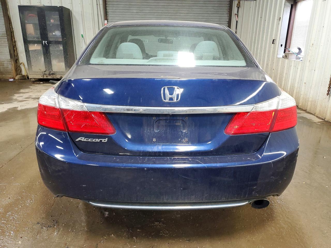 2013 Honda Accord Lx Blue vin: 1HGCR2F38DA241399