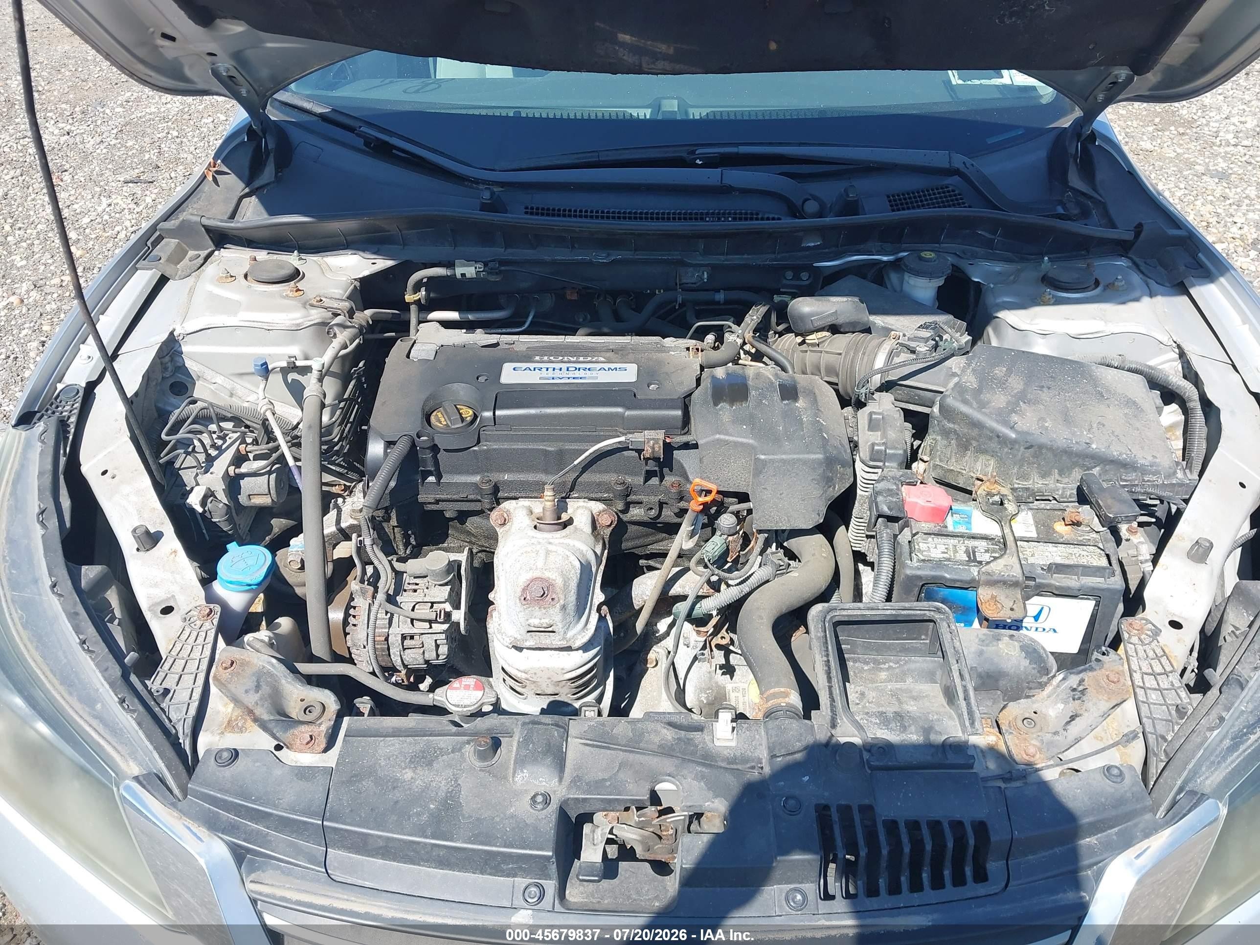 2013 Honda Accord Lx Silver vin: 1HGCR2F38DA250247