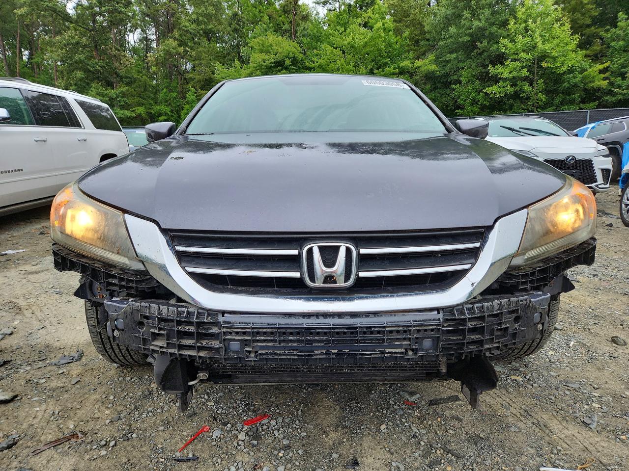 2013 Honda Accord Lx Gray vin: 1HGCR2F38DA257375