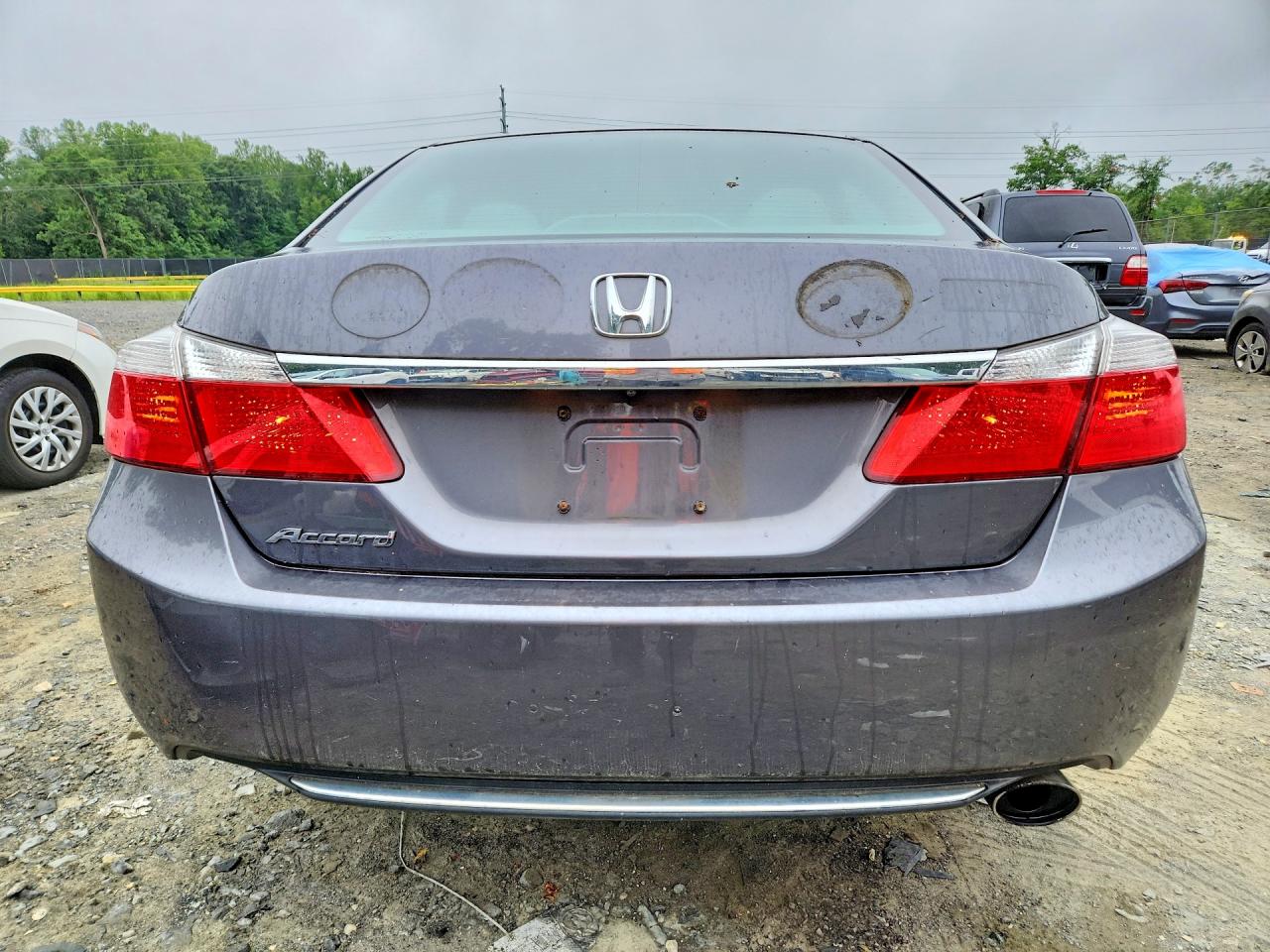 2013 Honda Accord Lx Gray vin: 1HGCR2F38DA257375
