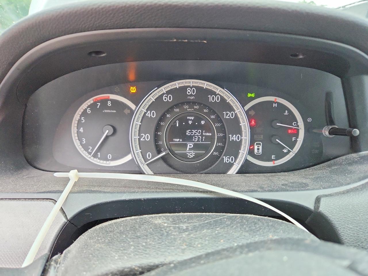2013 Honda Accord Lx Gray vin: 1HGCR2F38DA257375
