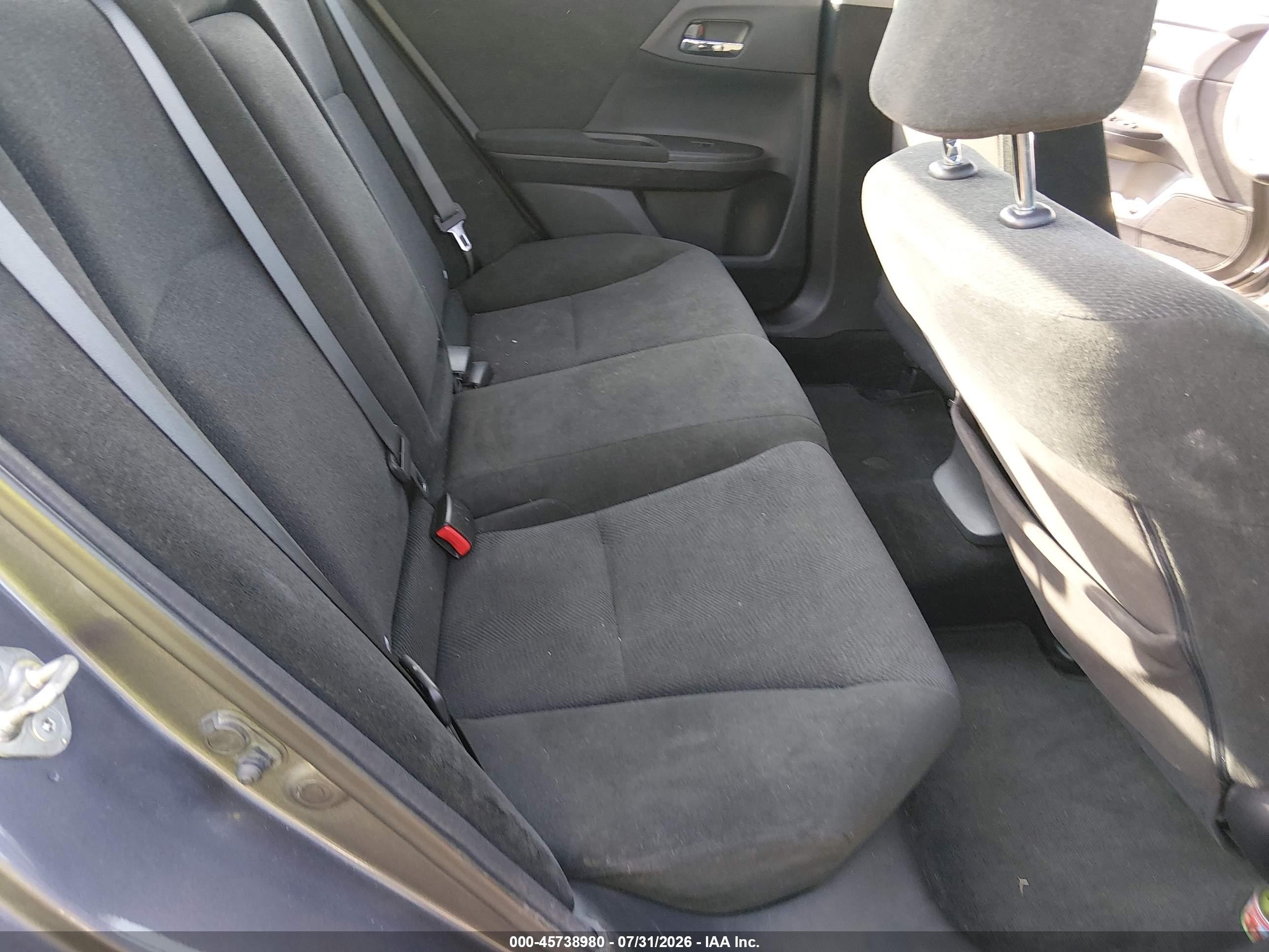 2013 Honda Accord Lx Gray vin: 1HGCR2F38DA274869