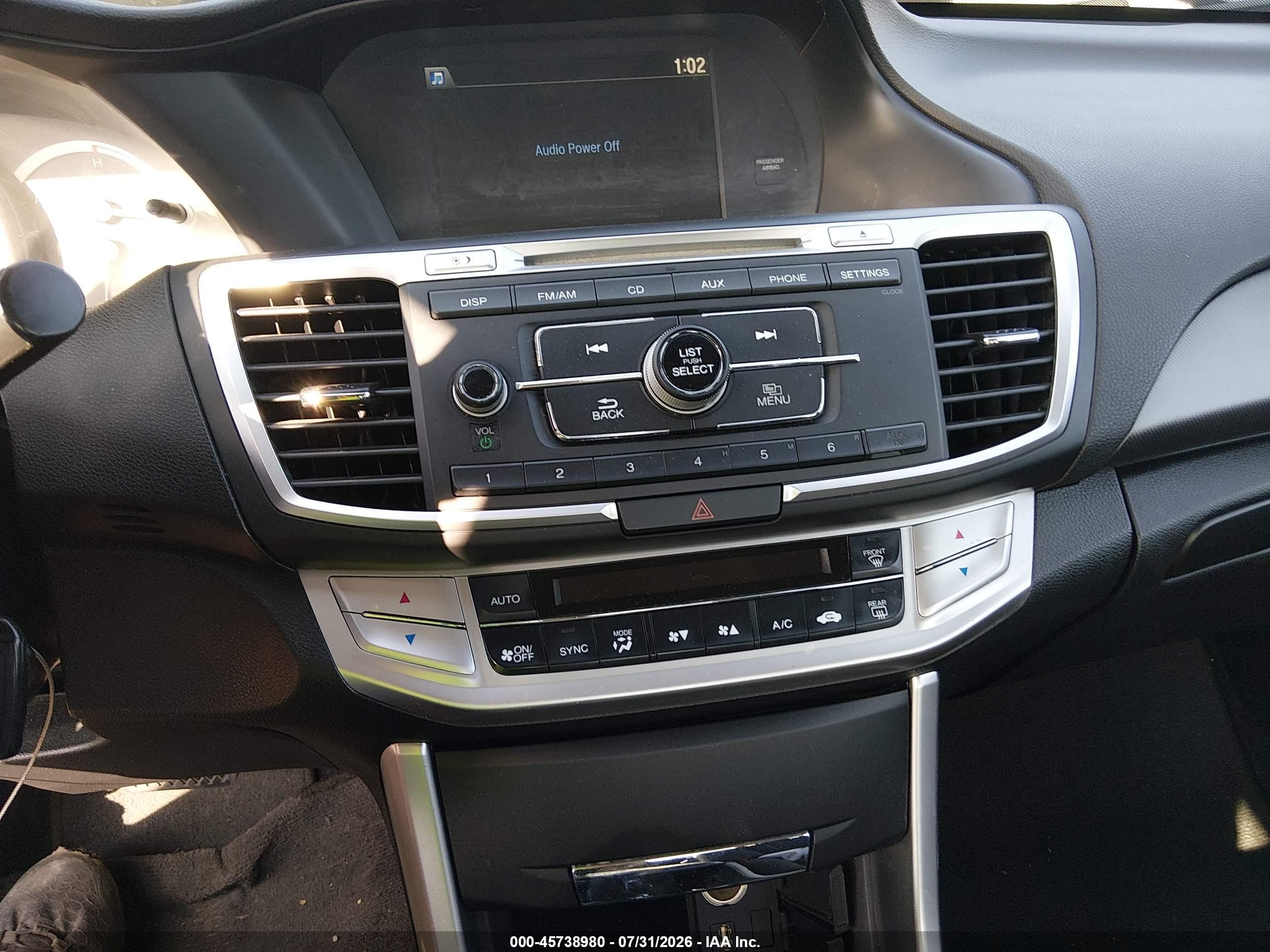 2013 Honda Accord Lx Gray vin: 1HGCR2F38DA274869