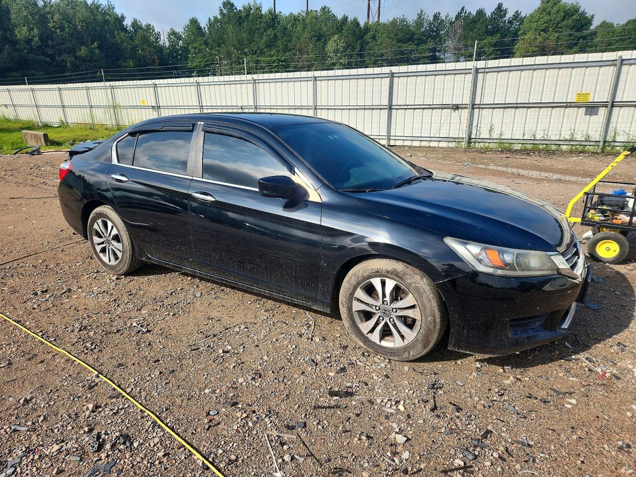 2013 Honda Accord Lx Black vin: 1HGCR2F38DA285032