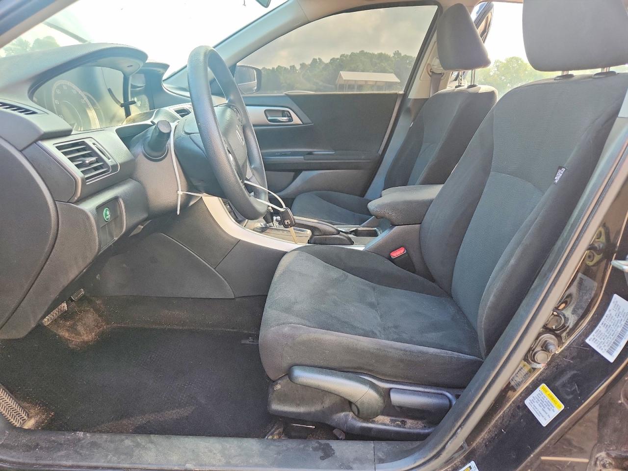 2013 Honda Accord Lx Black vin: 1HGCR2F38DA285032