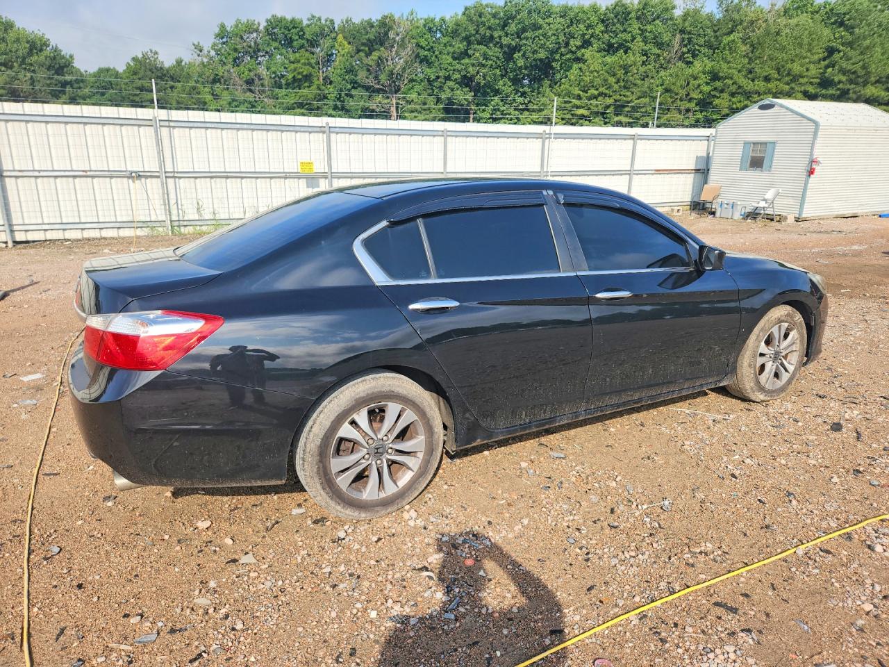 2013 Honda Accord Lx Black vin: 1HGCR2F38DA285032