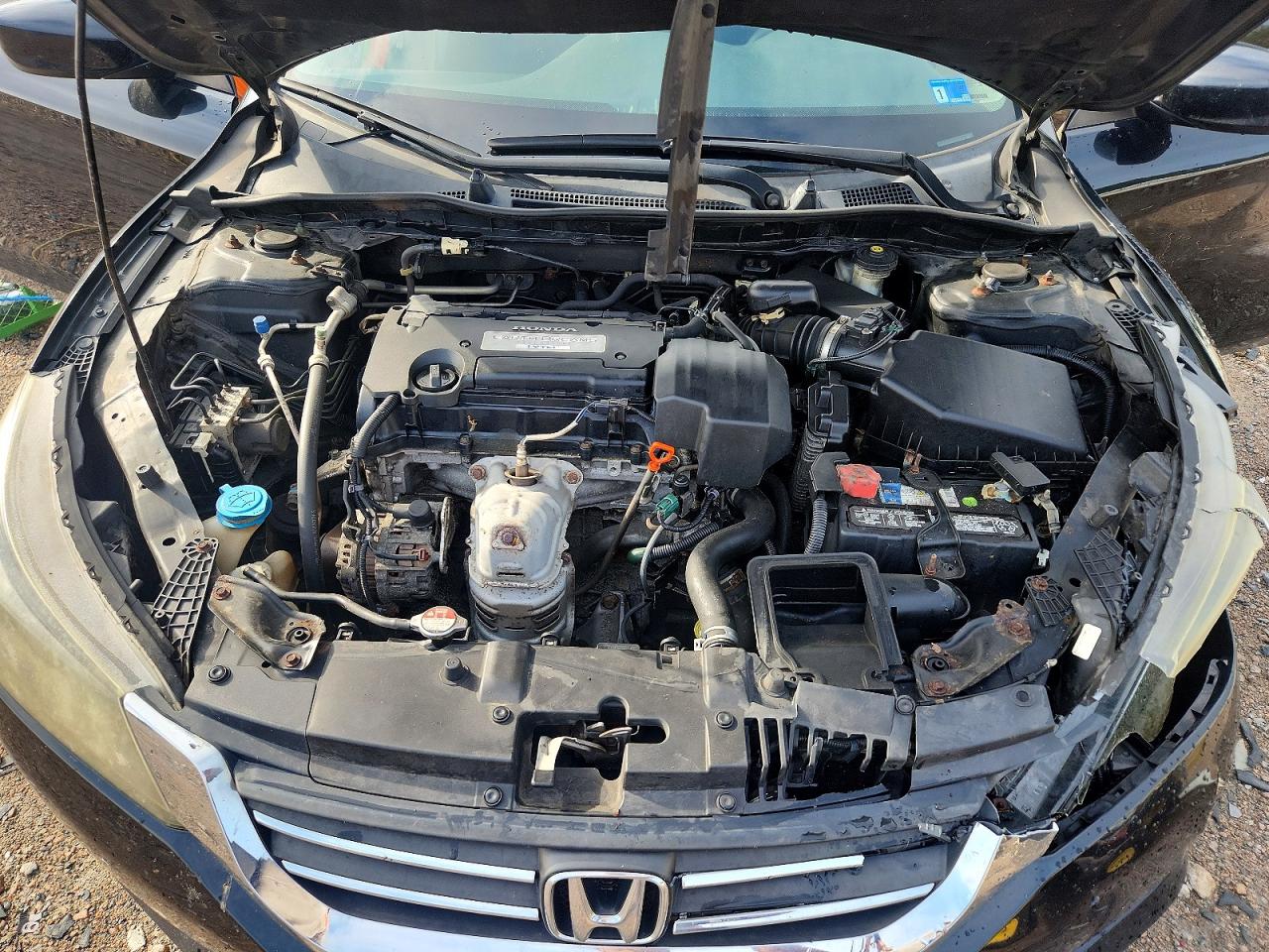 2013 Honda Accord Lx Black vin: 1HGCR2F38DA285032