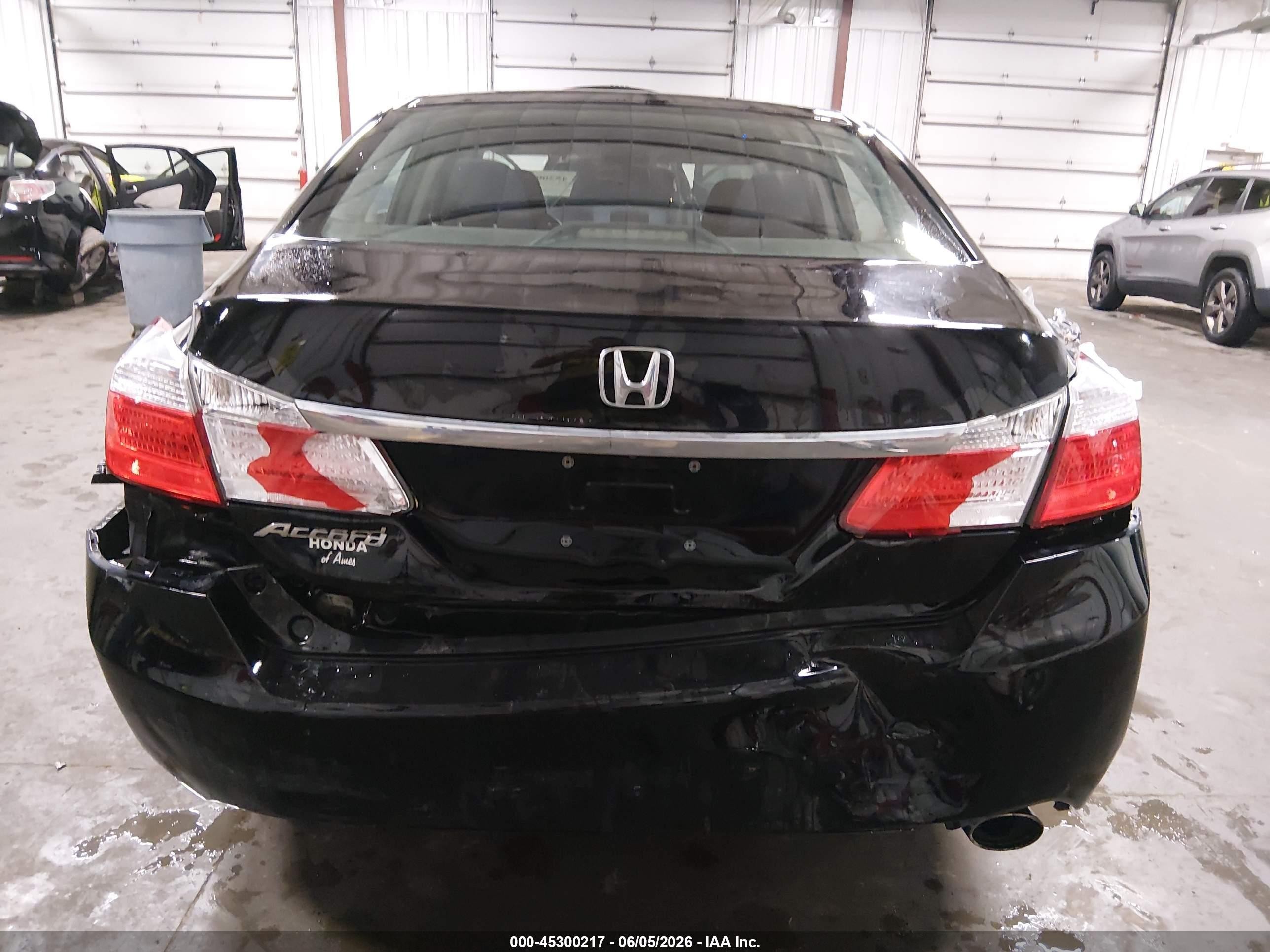 2014 Honda Accord Lx Black vin: 1HGCR2F38EA007748