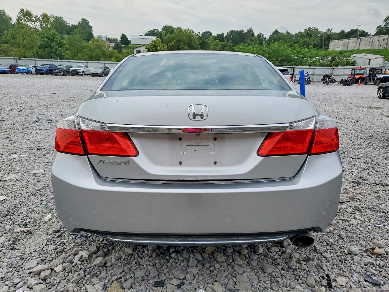 2014 Honda Accord Lx Silver vin: 1HGCR2F38EA007779