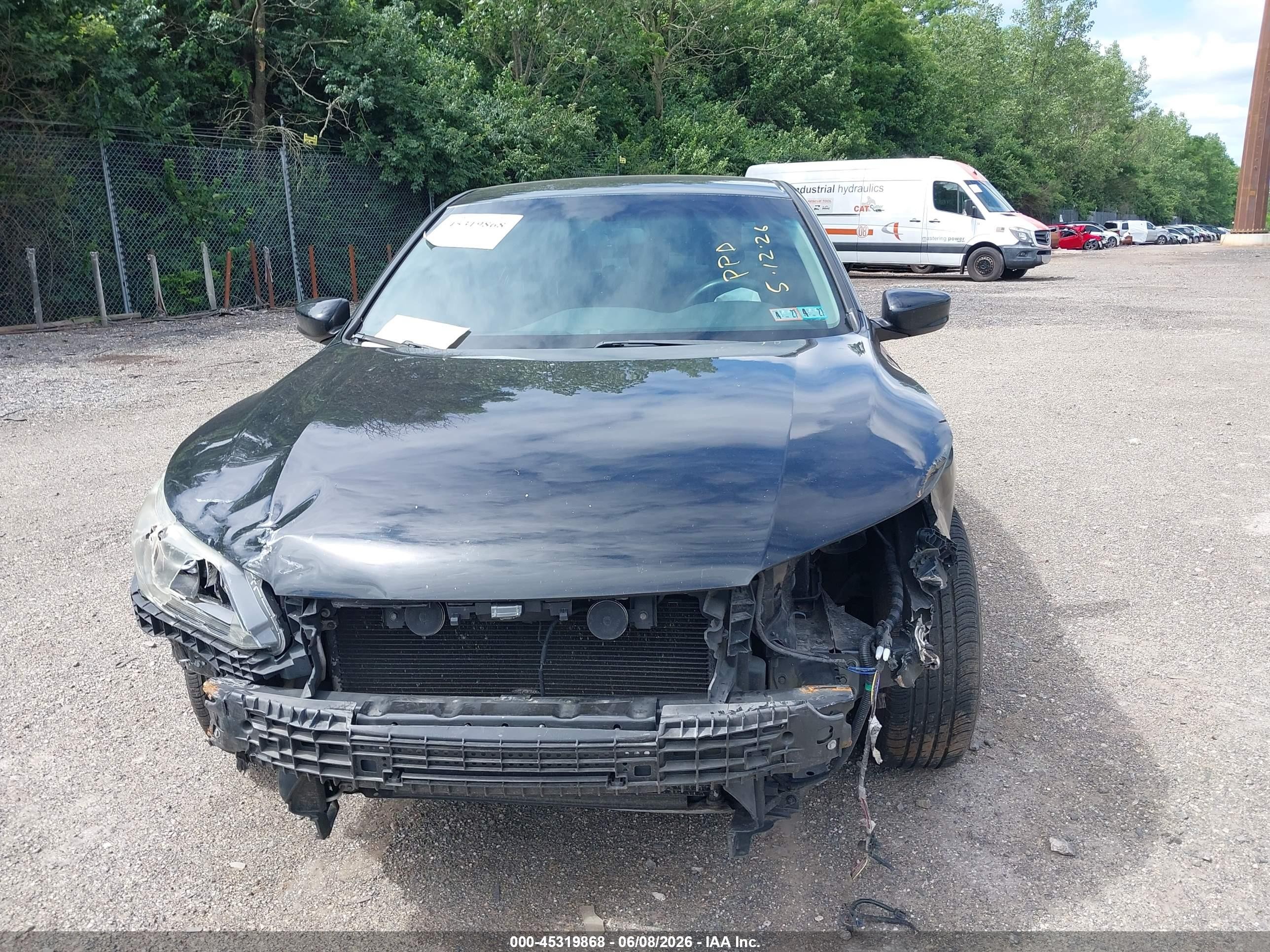 2014 Honda Accord Lx Black vin: 1HGCR2F38EA110667
