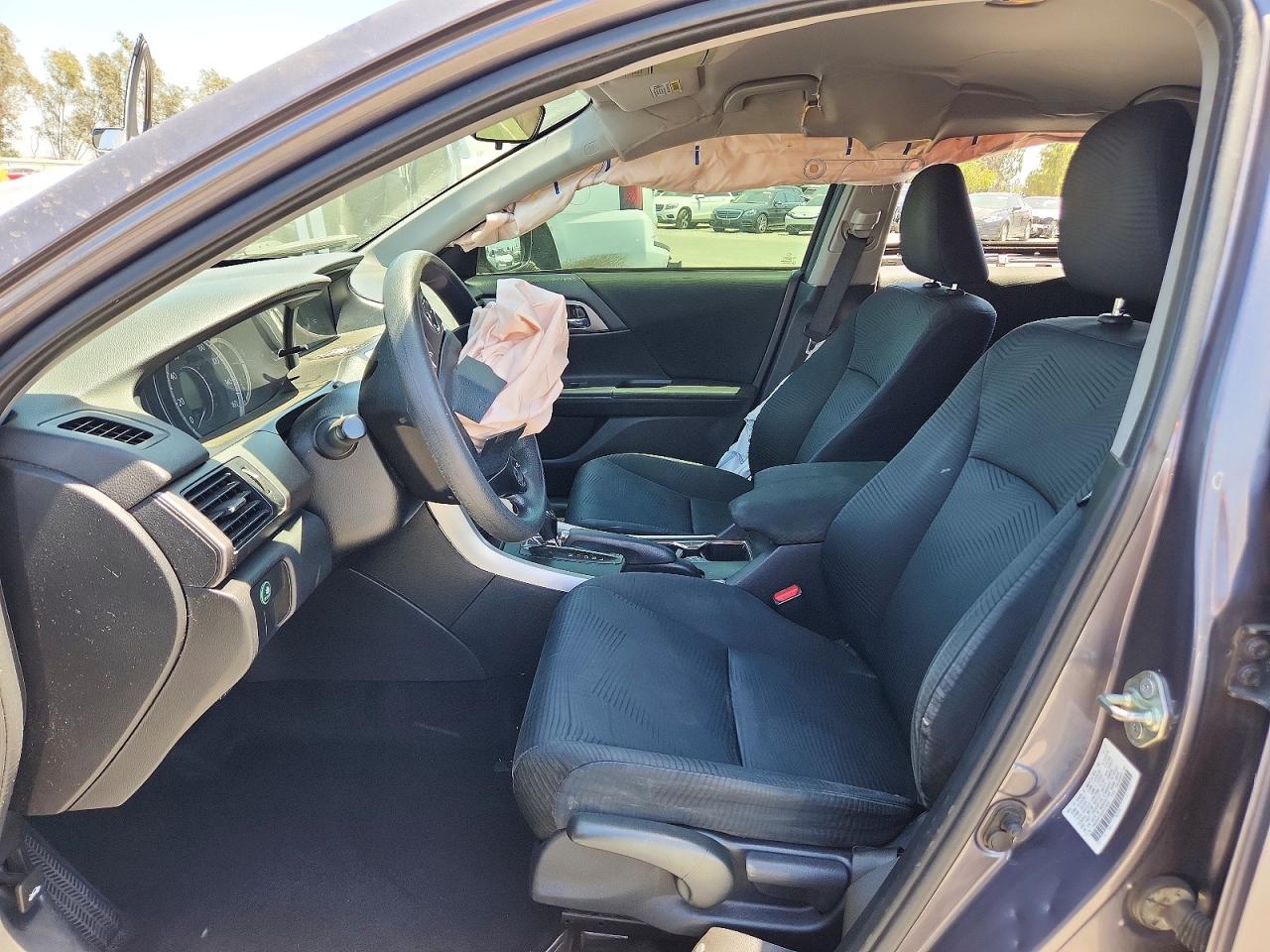 2014 Honda Accord Lx Gray vin: 1HGCR2F38EA127954