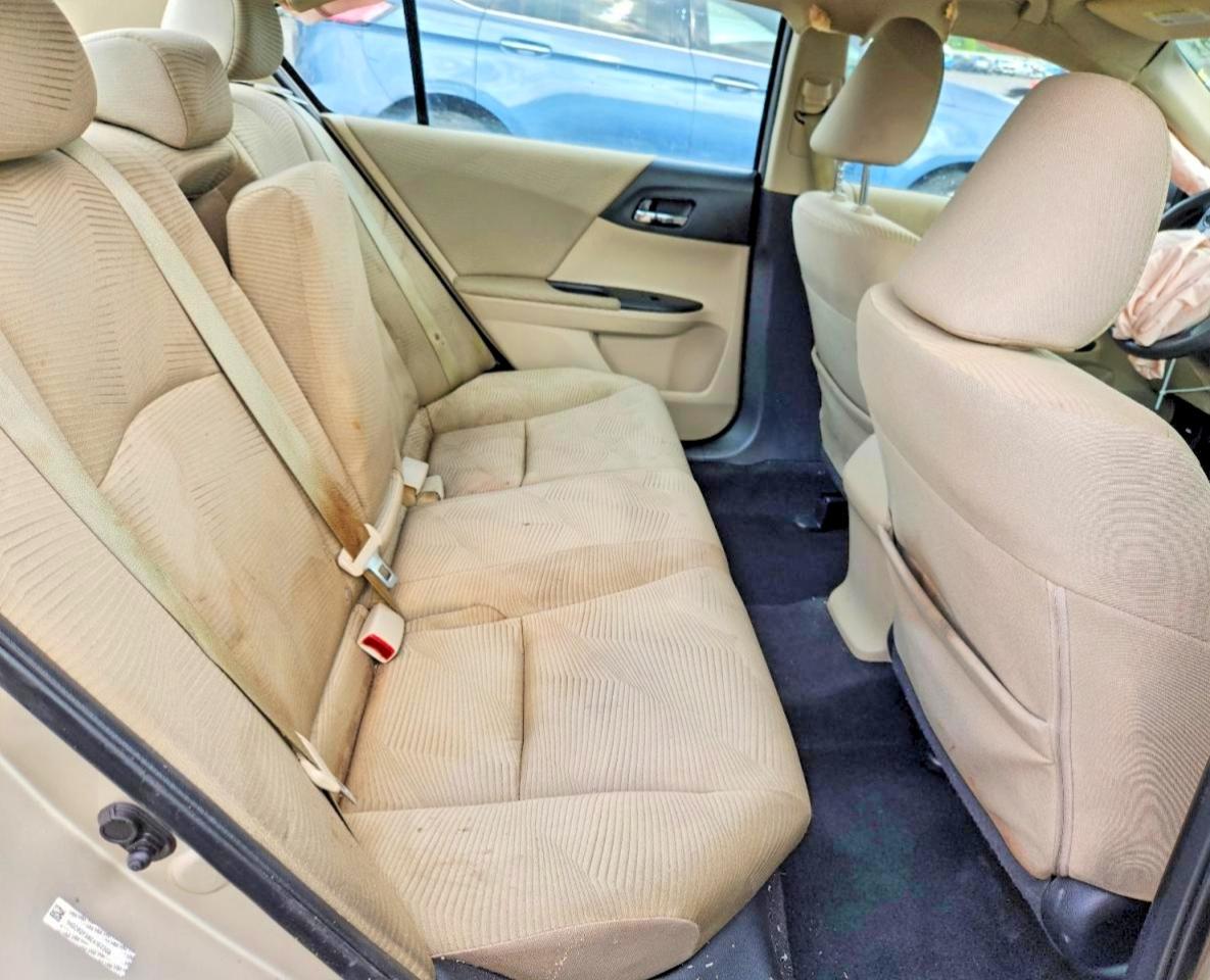 2014 Honda Accord Lx Бежевый vin: 1HGCR2F38EA153308