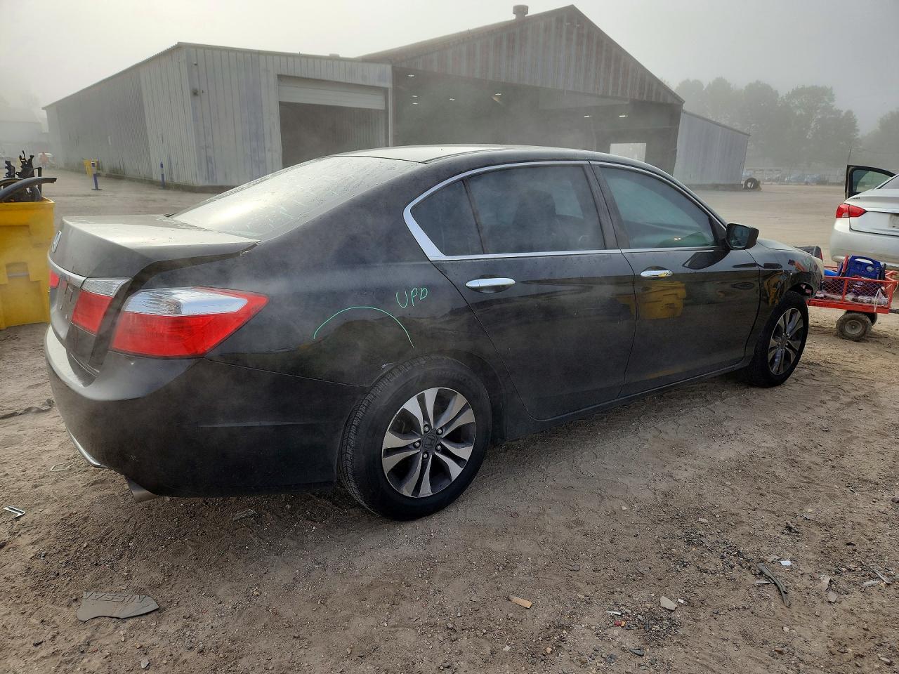 2014 Honda Accord Lx Black vin: 1HGCR2F38EA166964