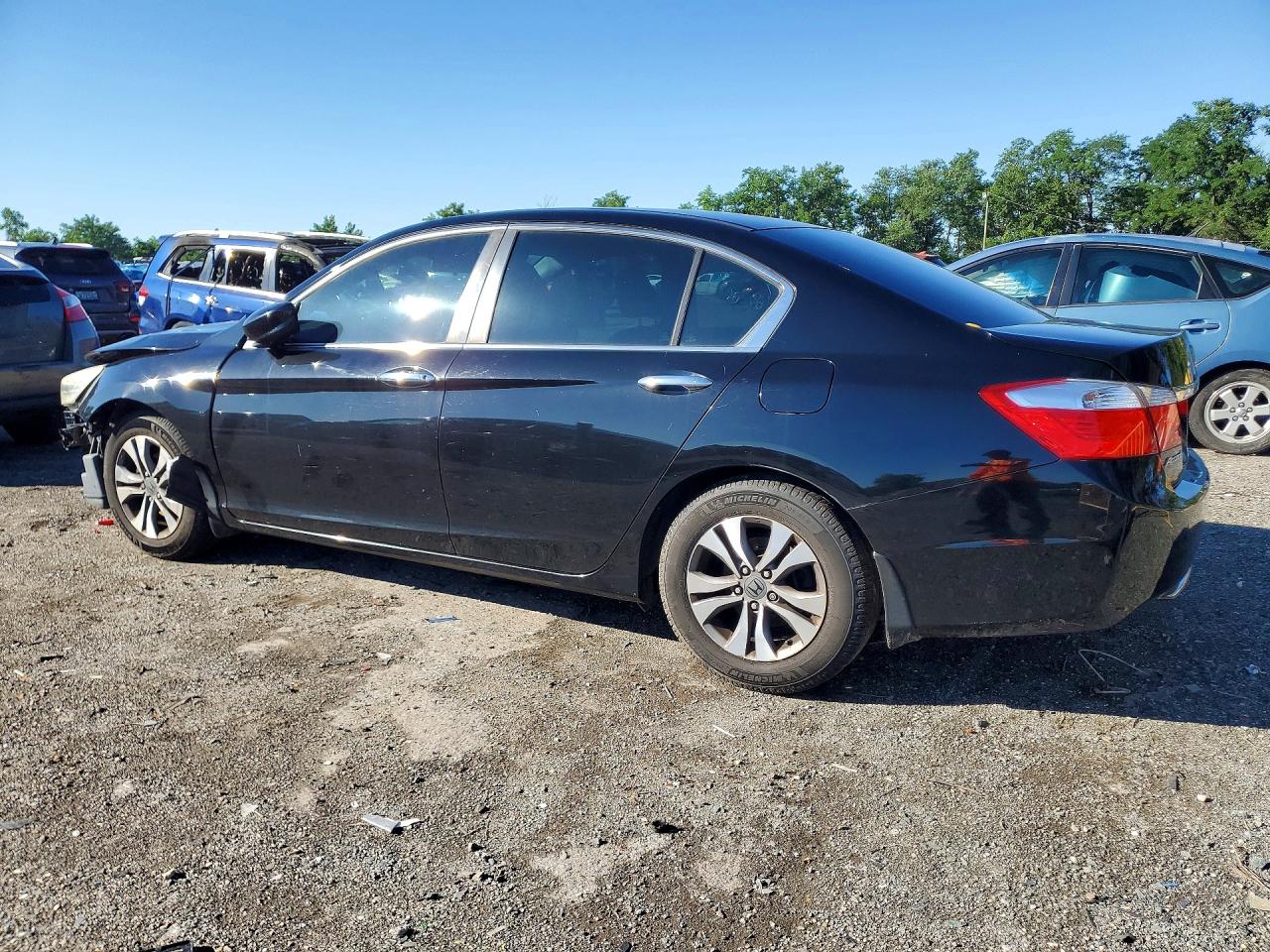 2014 Honda Accord Lx Черный vin: 1HGCR2F38EA169508