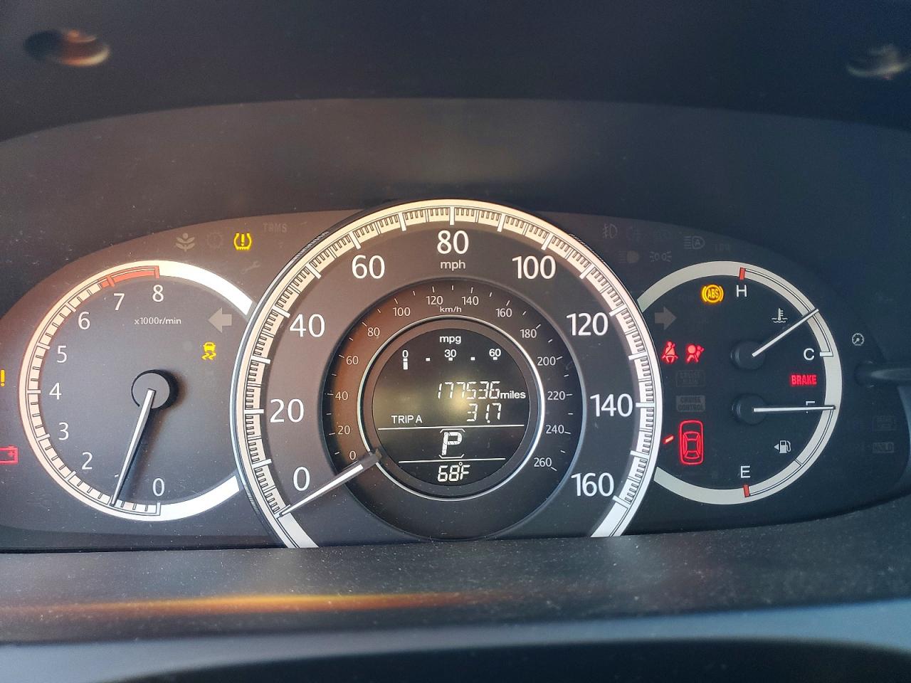 2014 Honda Accord Lx Черный vin: 1HGCR2F38EA169508