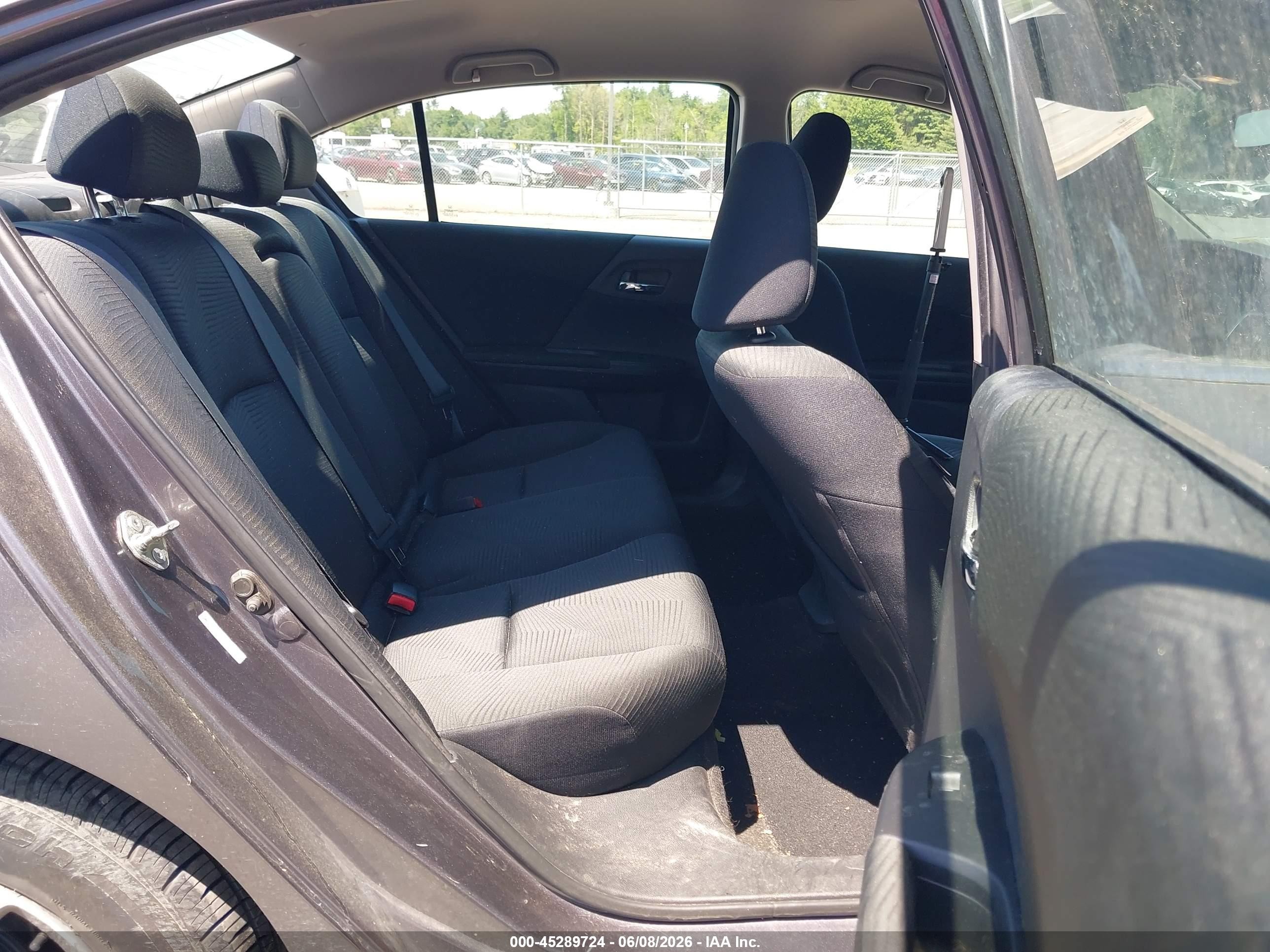 2014 Honda Accord Lx Gray vin: 1HGCR2F38EA185076