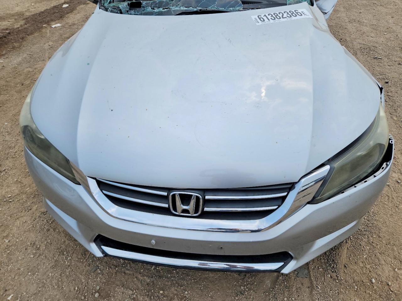 2014 Honda Accord Lx Silver vin: 1HGCR2F38EA187006