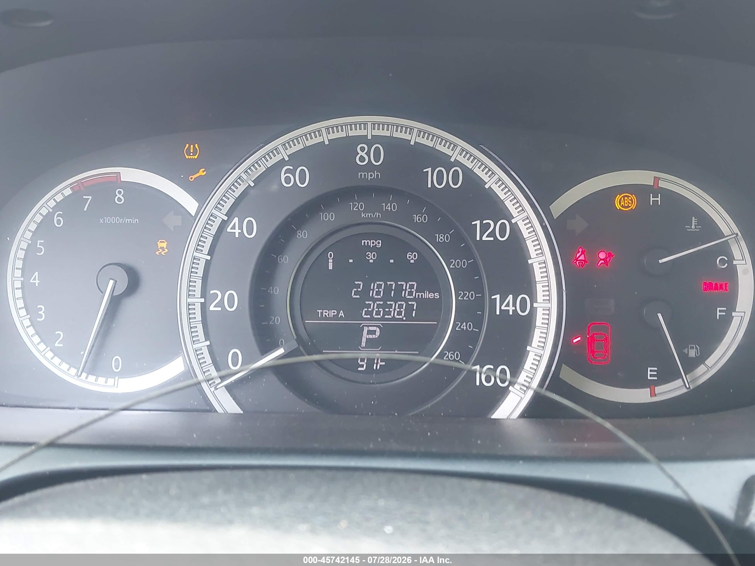 2014 Honda Accord Lx White vin: 1HGCR2F38EA214107