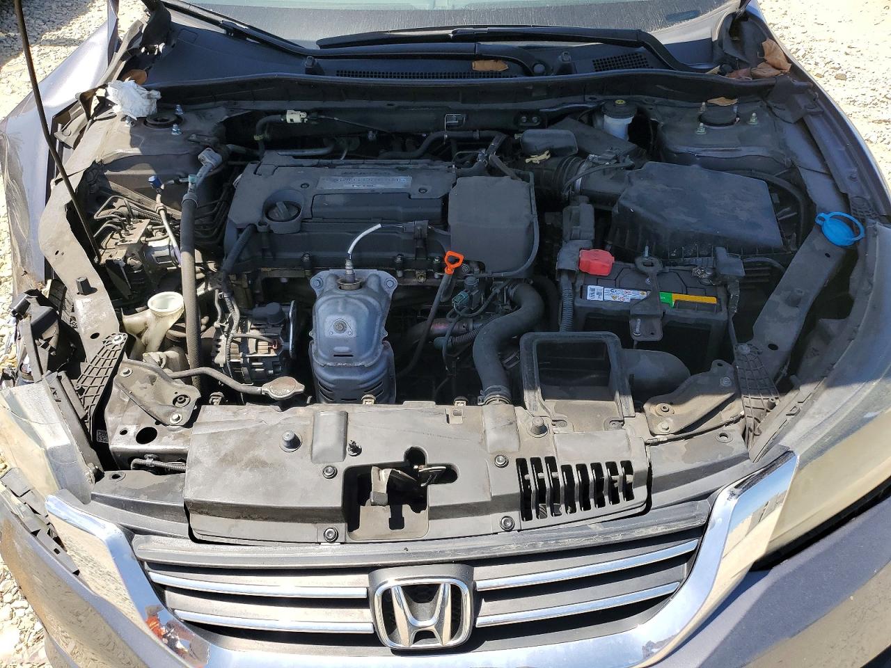 2014 Honda Accord Lx Gray vin: 1HGCR2F38EA284450