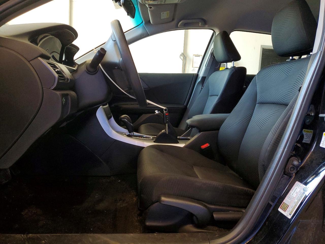 2015 Honda Accord Lx Black vin: 1HGCR2F38FA000574