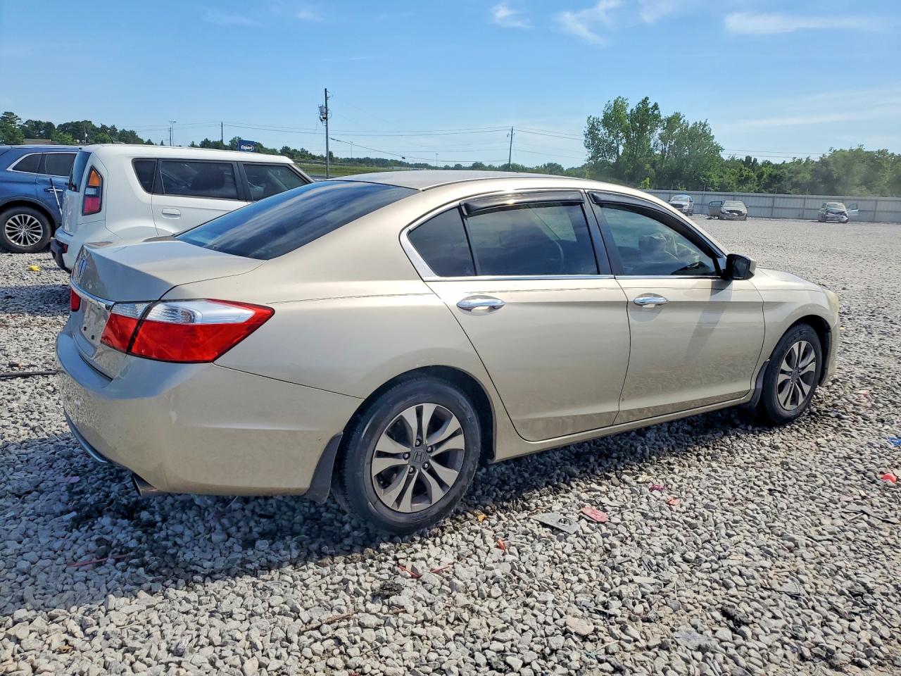 2015 Honda Accord Lx Tan vin: 1HGCR2F38FA003104