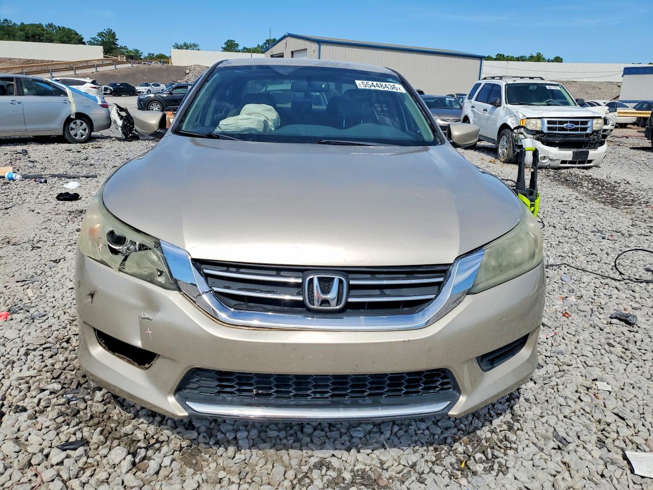 2015 Honda Accord Lx Tan vin: 1HGCR2F38FA003104
