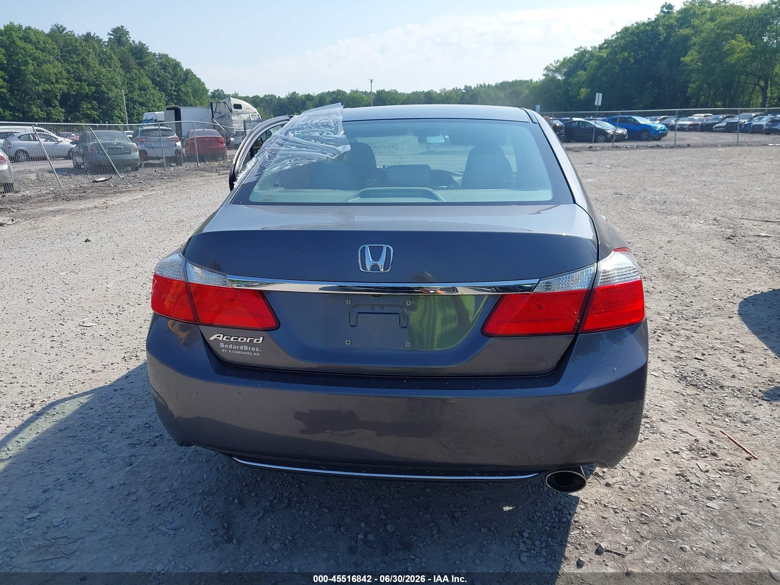 2015 Honda Accord Lx Gray vin: 1HGCR2F38FA003796