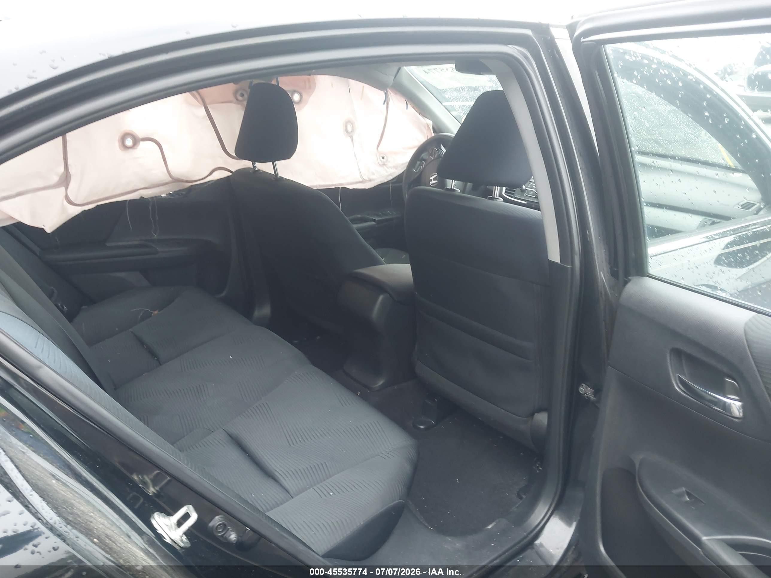 2015 Honda Accord Lx Черный vin: 1HGCR2F38FA005175