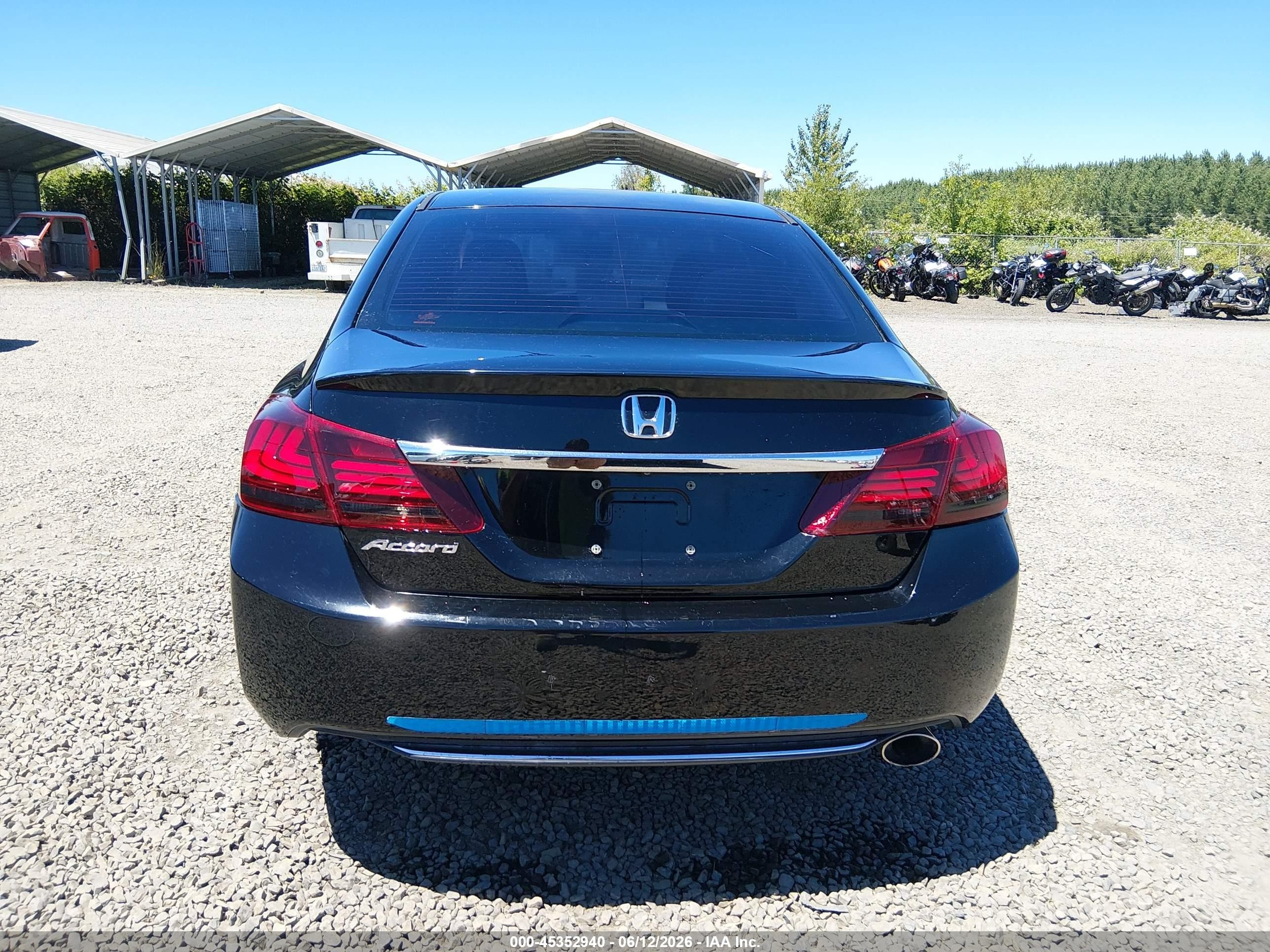 2015 Honda Accord Lx Black vin: 1HGCR2F38FA049998