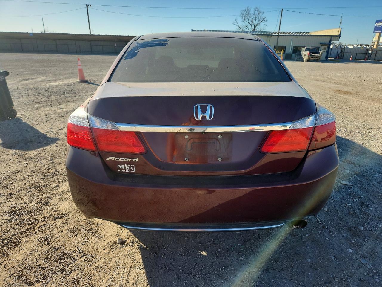 2015 Honda Accord Lx Red vin: 1HGCR2F38FA064839