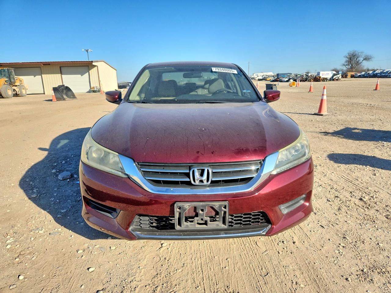 2015 Honda Accord Lx Red vin: 1HGCR2F38FA064839