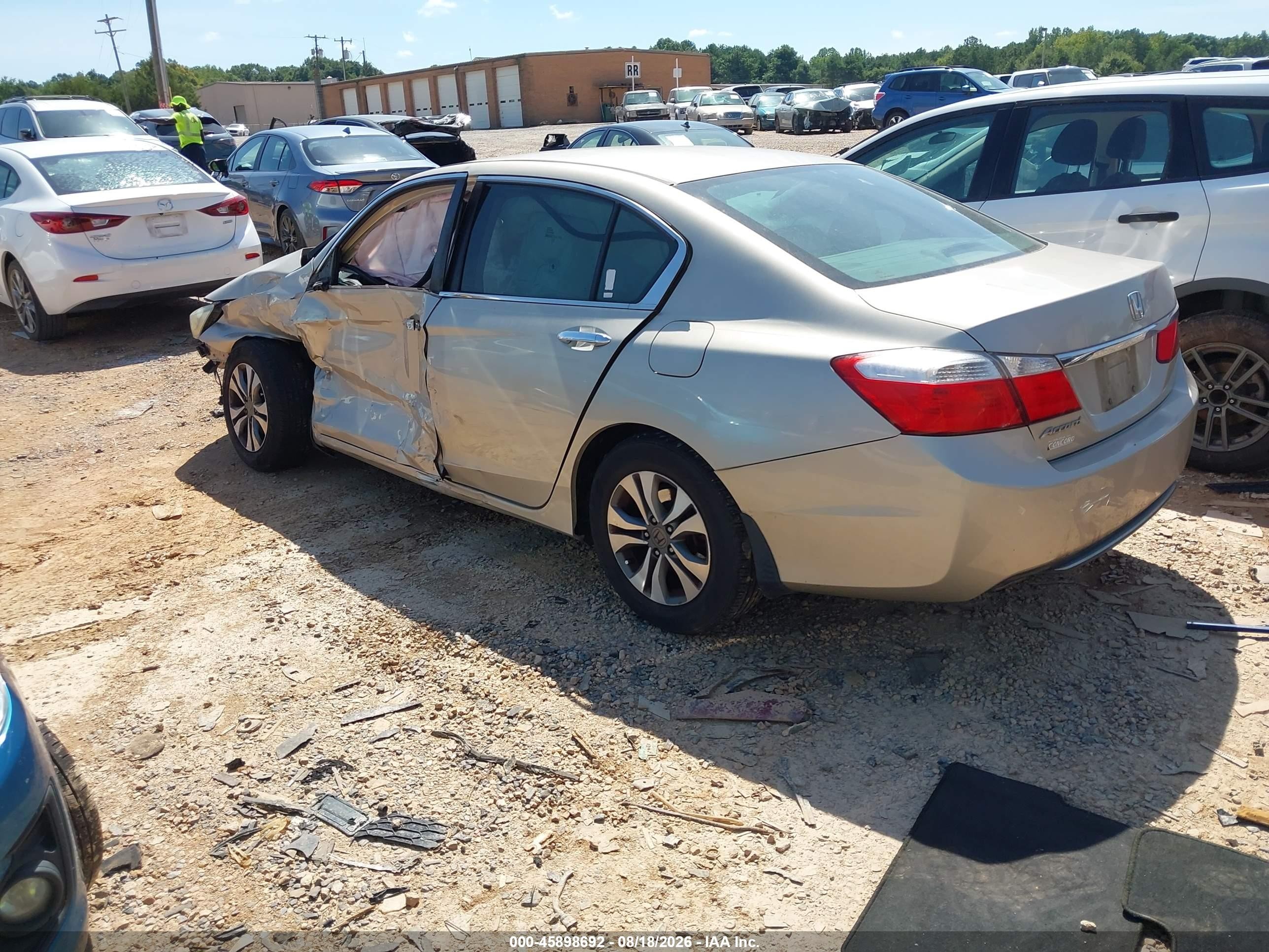 2015 Honda Accord Lx Gold vin: 1HGCR2F38FA065084