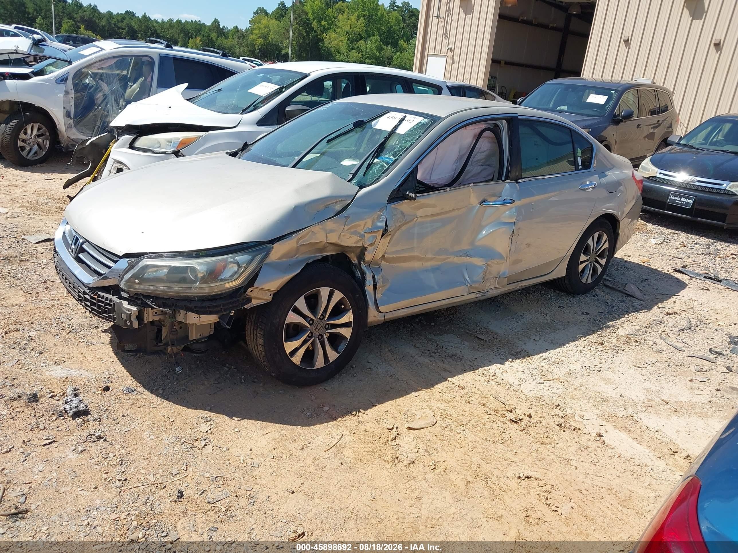 2015 Honda Accord Lx Gold vin: 1HGCR2F38FA065084
