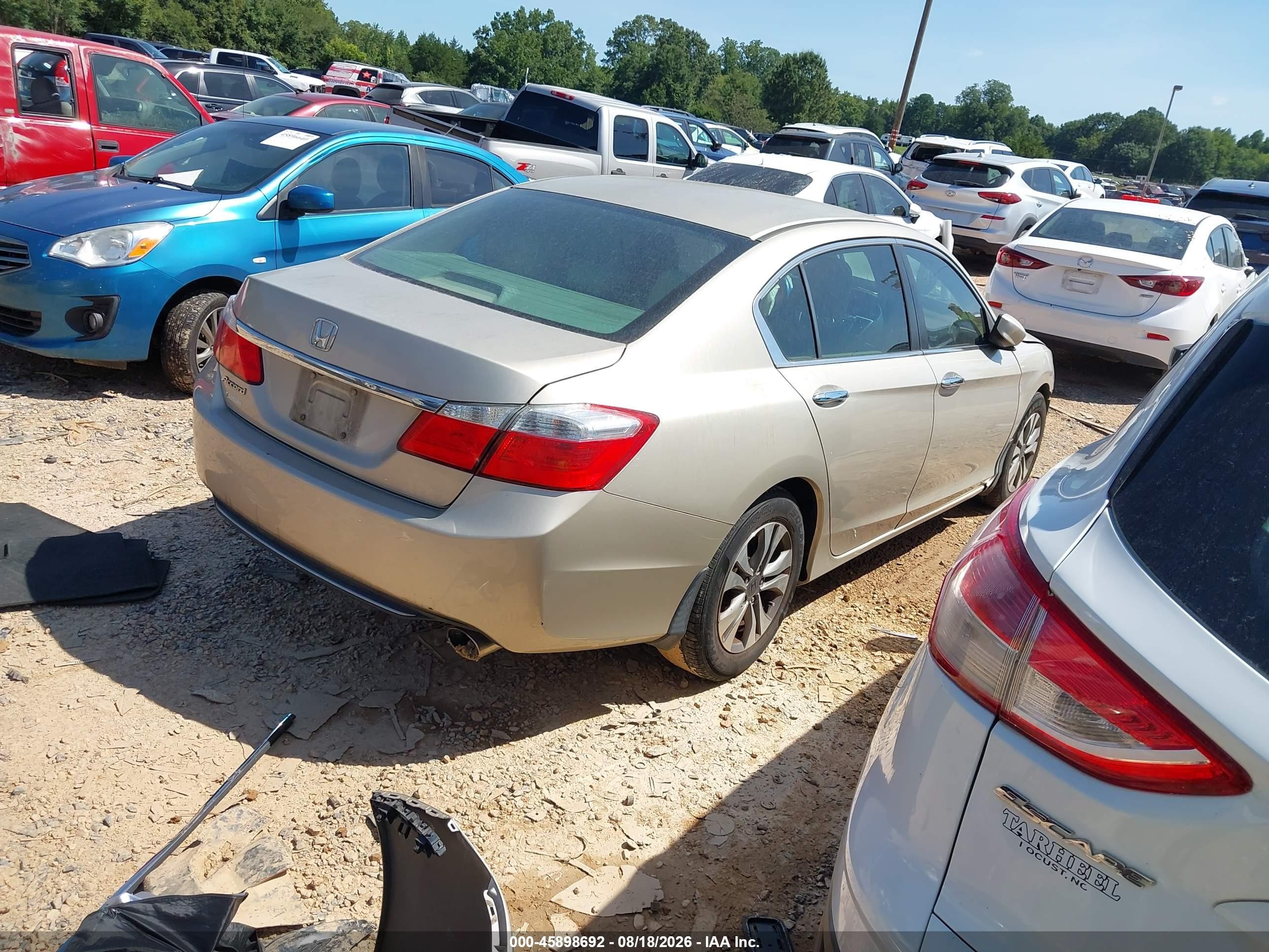 2015 Honda Accord Lx Gold vin: 1HGCR2F38FA065084
