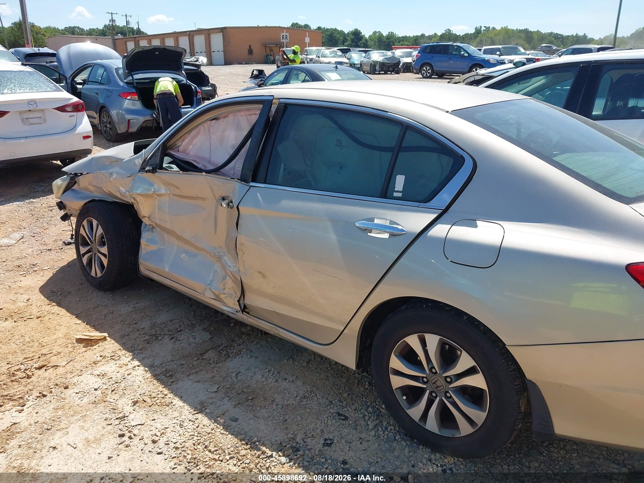 2015 Honda Accord Lx Gold vin: 1HGCR2F38FA065084