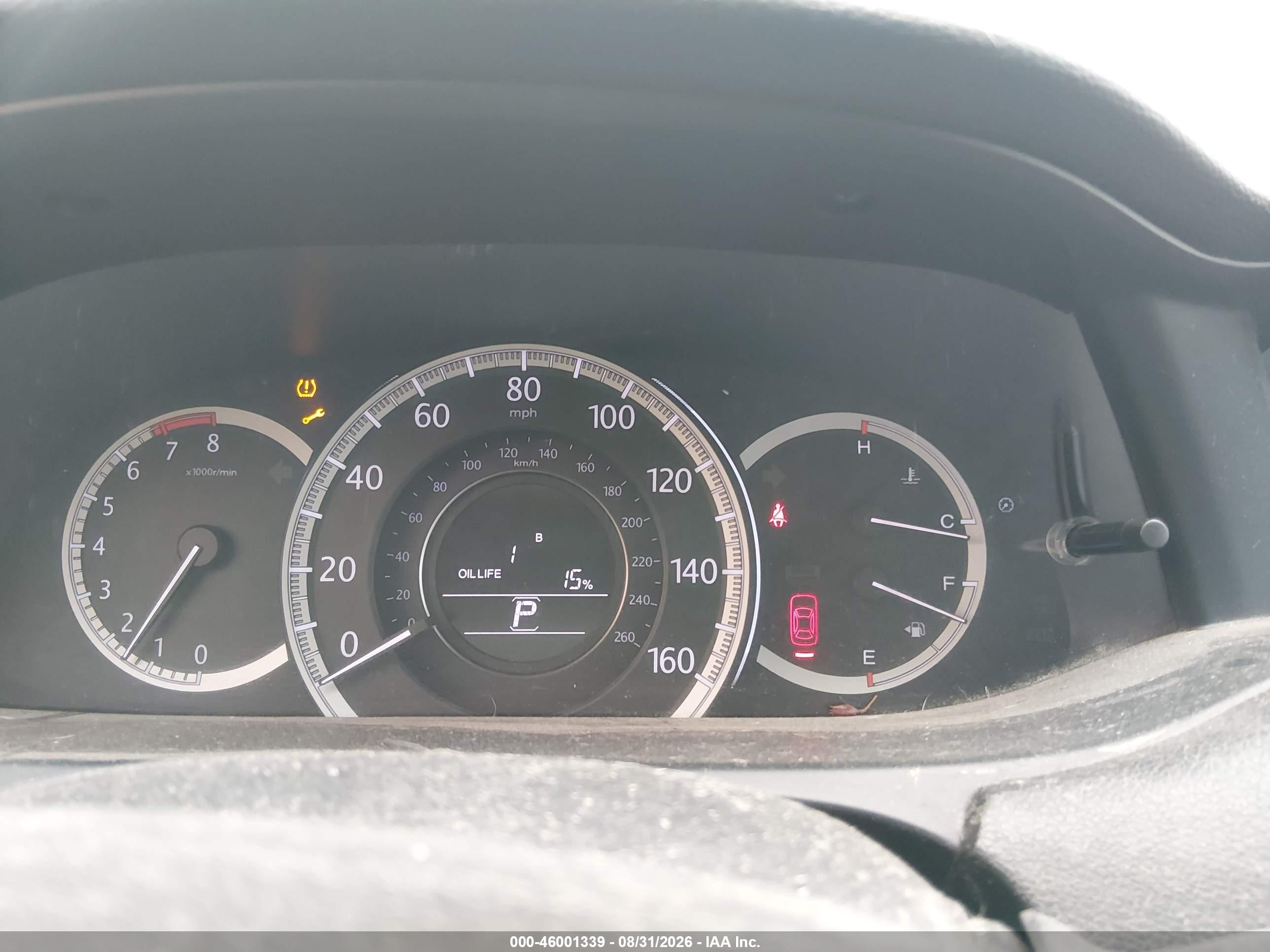 2015 Honda Accord Lx White vin: 1HGCR2F38FA068633